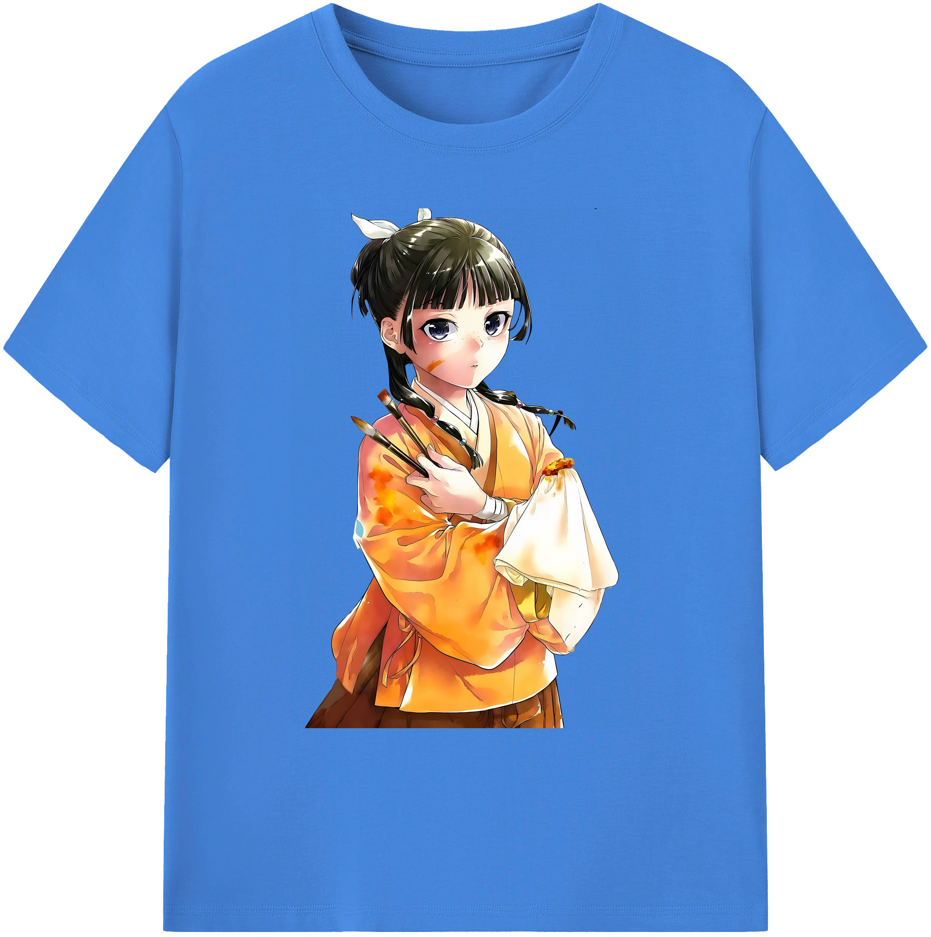 （画像用） 薬屋のひとりごと The Apothecary Diaries 綿100％ メンズ半袖Tシャツ｜肌触りやわらか＆通気性