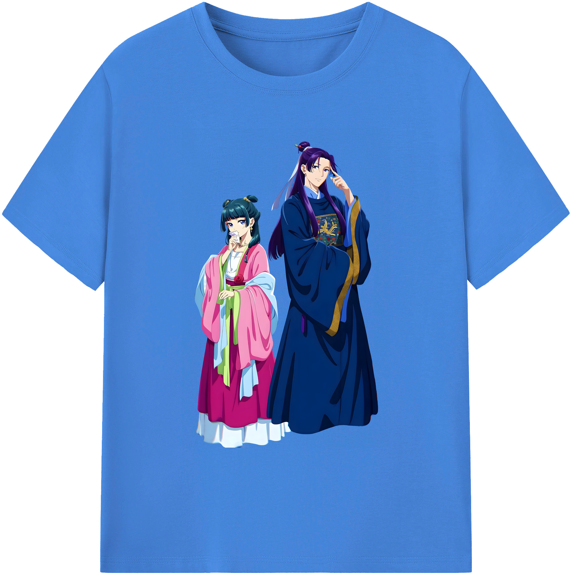 （画像用） 薬屋のひとりごと The Apothecary Diaries 綿100％ メンズ半袖Tシャツ｜肌触りやわらか＆通気性