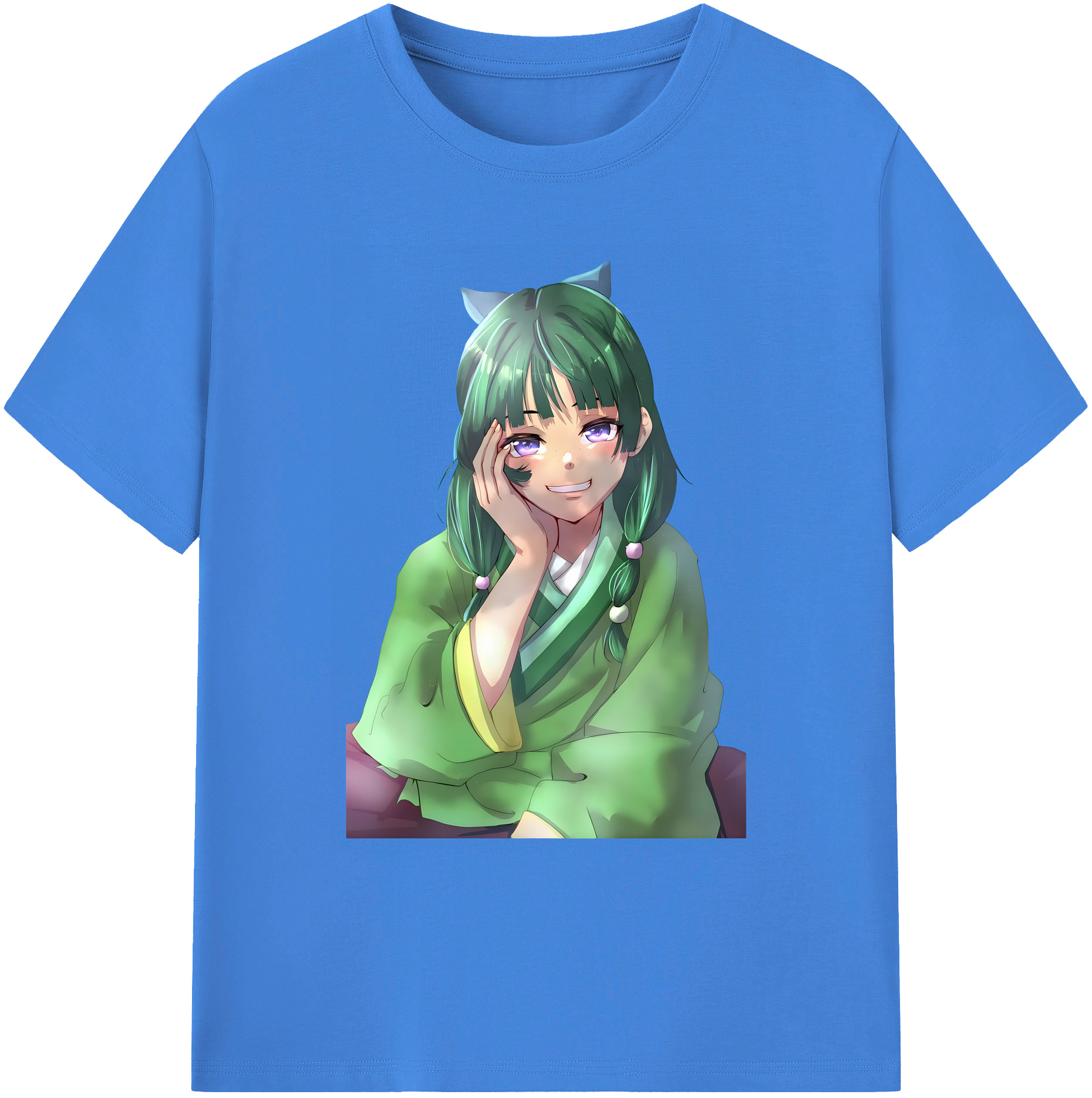 （画像用） 薬屋のひとりごと The Apothecary Diaries 綿100％ メンズ半袖Tシャツ｜肌触りやわらか＆通気性