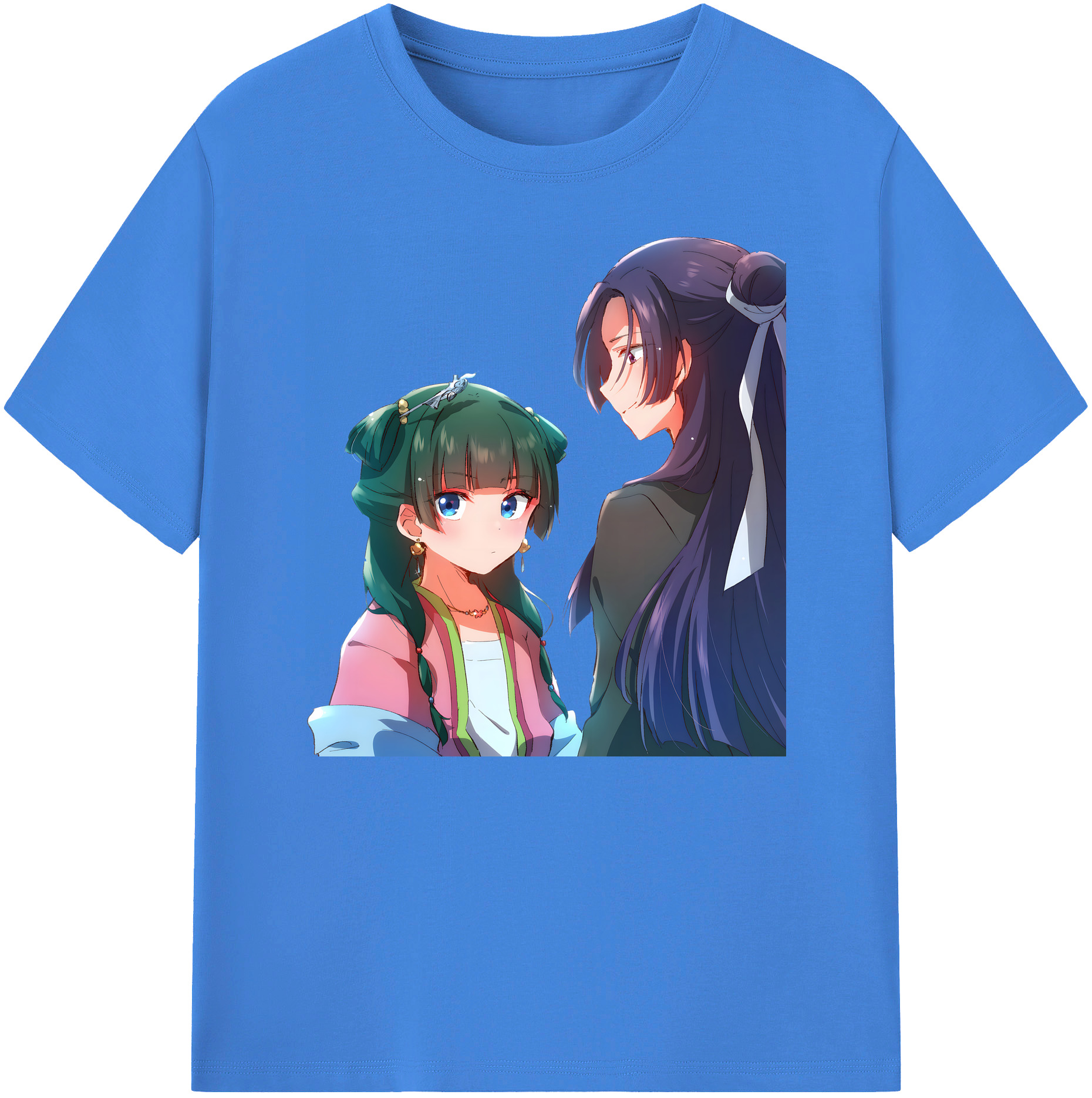 （画像用） 薬屋のひとりごと The Apothecary Diaries 綿100％ メンズ半袖Tシャツ｜肌触りやわらか＆通気性