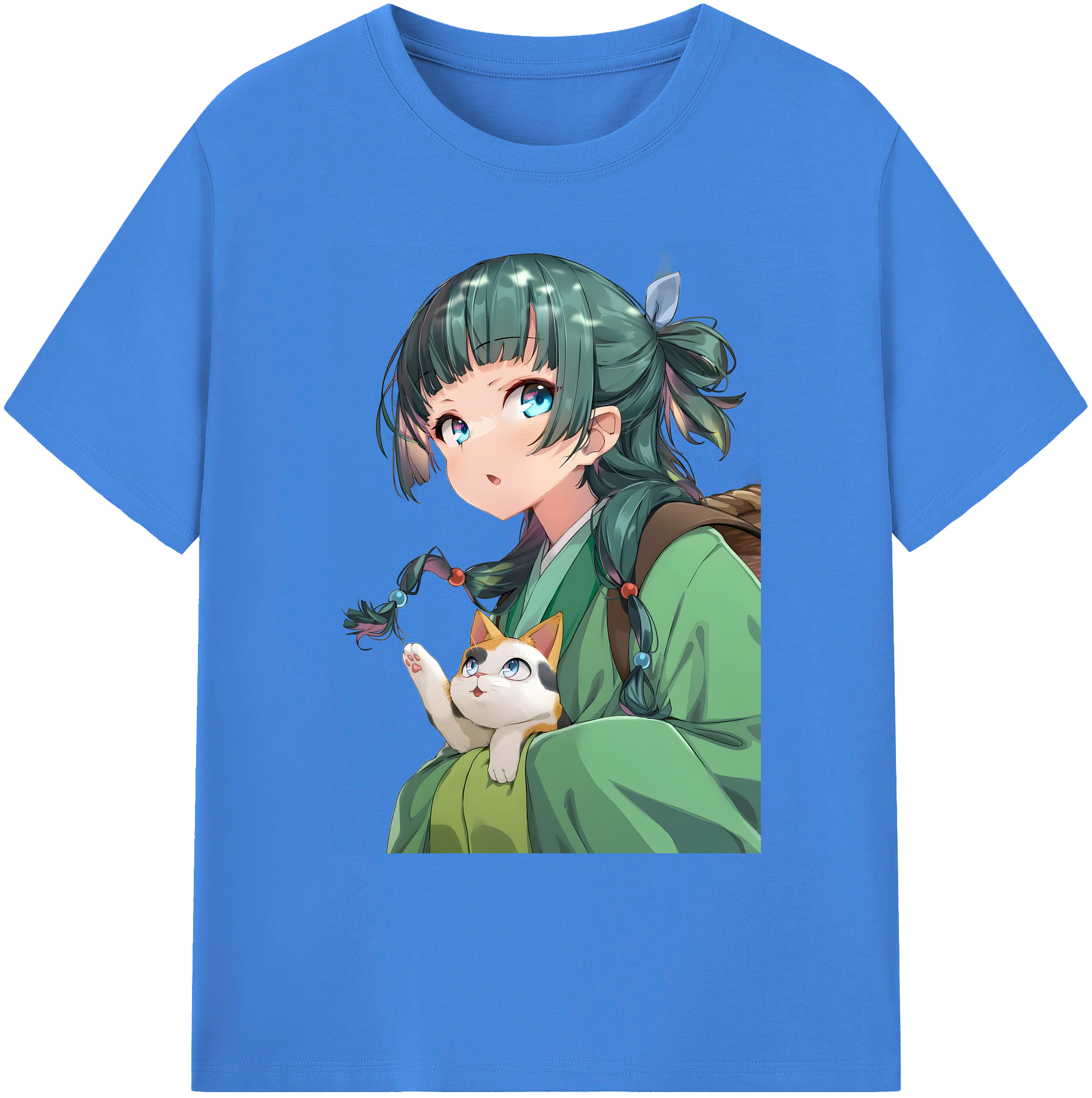 （画像用） 薬屋のひとりごと The Apothecary Diaries 綿100％ メンズ半袖Tシャツ｜肌触りやわらか＆通気性