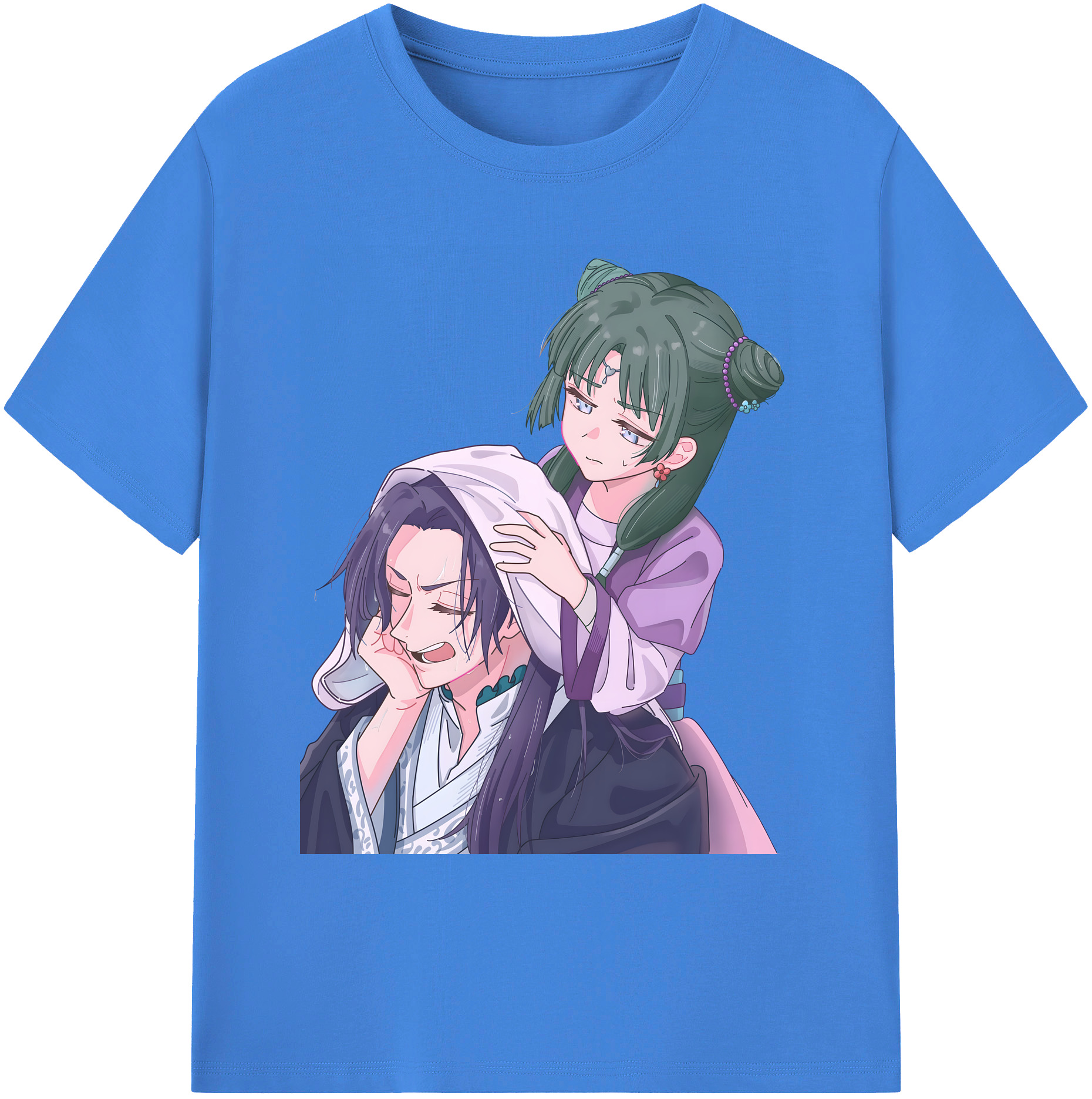 （画像用） 薬屋のひとりごと The Apothecary Diaries 綿100％ メンズ半袖Tシャツ｜肌触りやわらか＆通気性