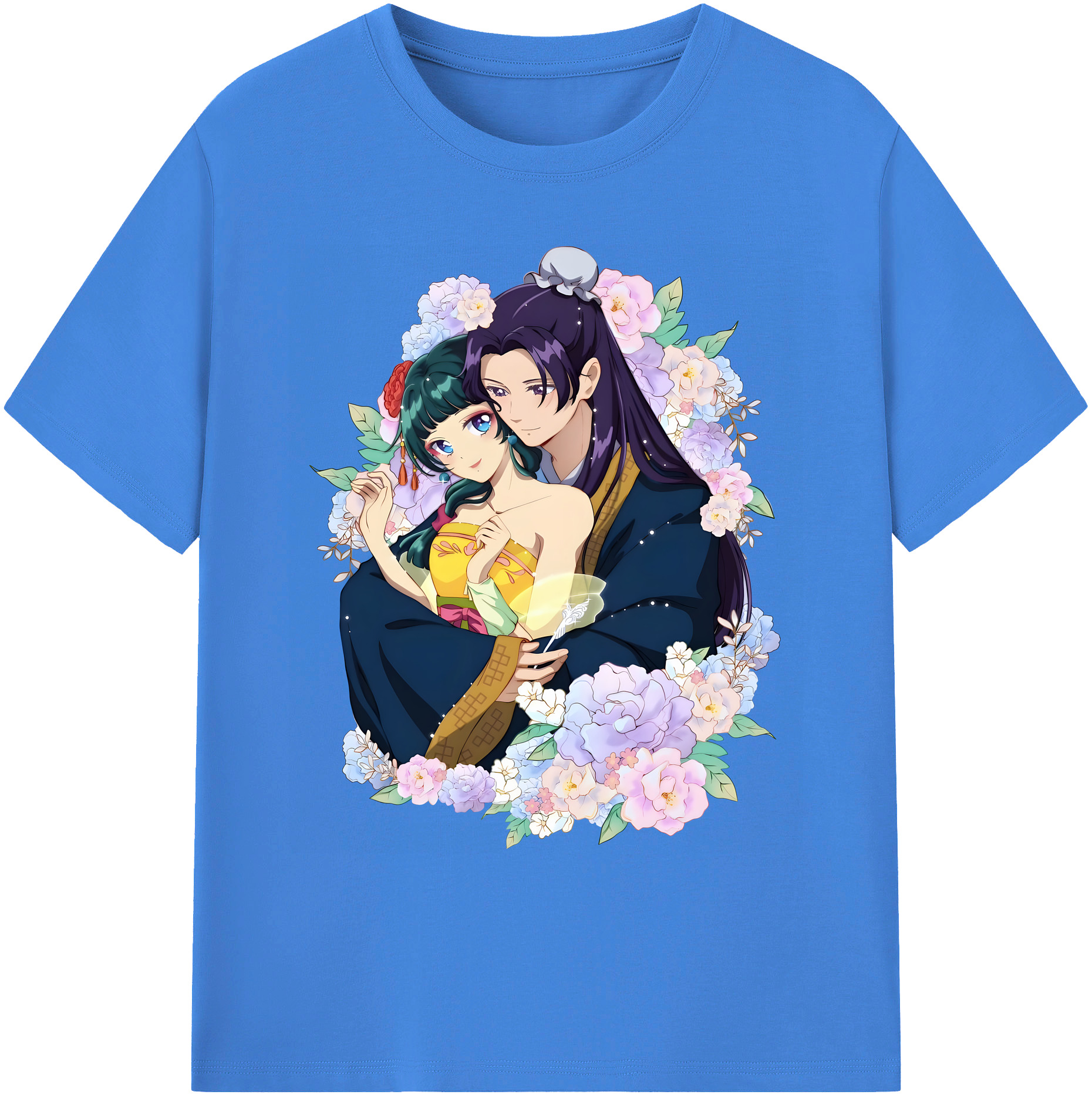 （画像用） 薬屋のひとりごと The Apothecary Diaries 綿100％ メンズ半袖Tシャツ｜肌触りやわらか＆通気性