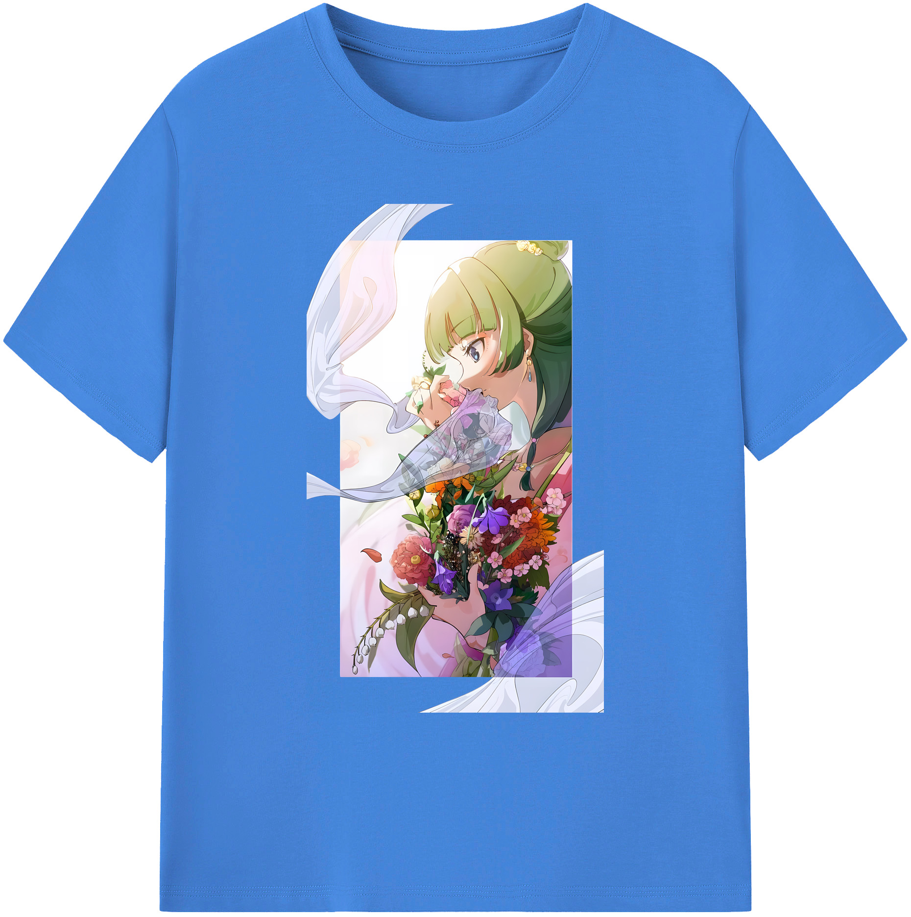 （画像用） 薬屋のひとりごと The Apothecary Diaries 綿100％ メンズ半袖Tシャツ｜肌触りやわらか＆通気性
