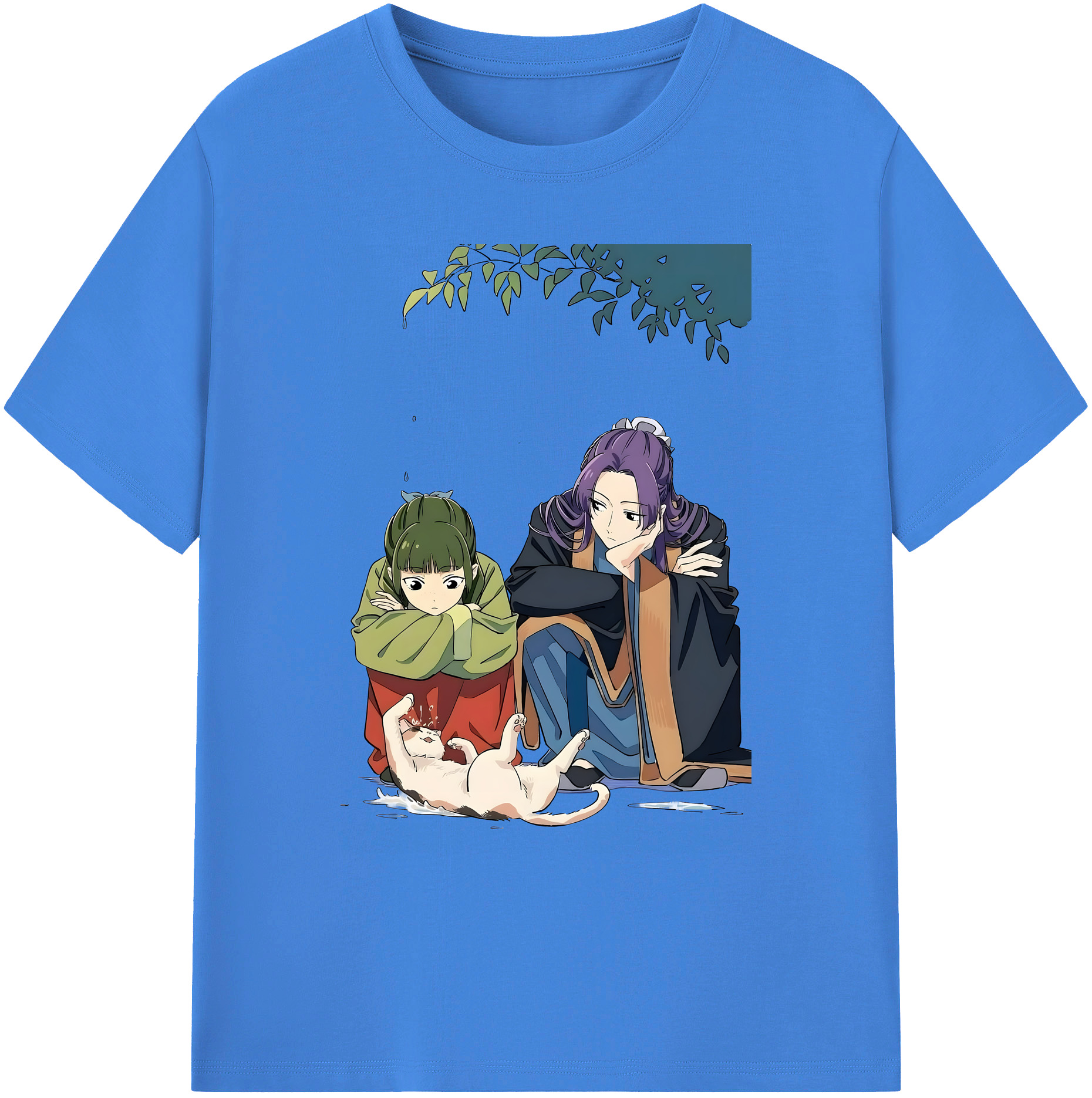（画像用） 薬屋のひとりごと The Apothecary Diaries 綿100％ メンズ半袖Tシャツ｜肌触りやわらか＆通気性