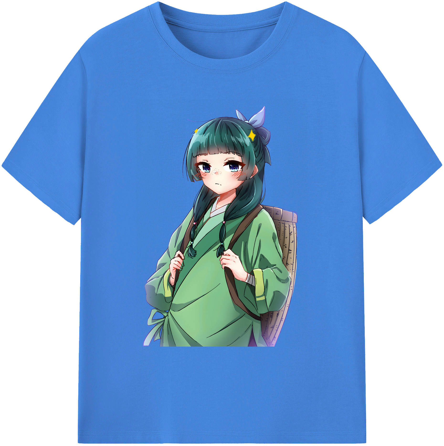（画像用） 薬屋のひとりごと The Apothecary Diaries 綿100％ メンズ半袖Tシャツ｜肌触りやわらか＆通気性