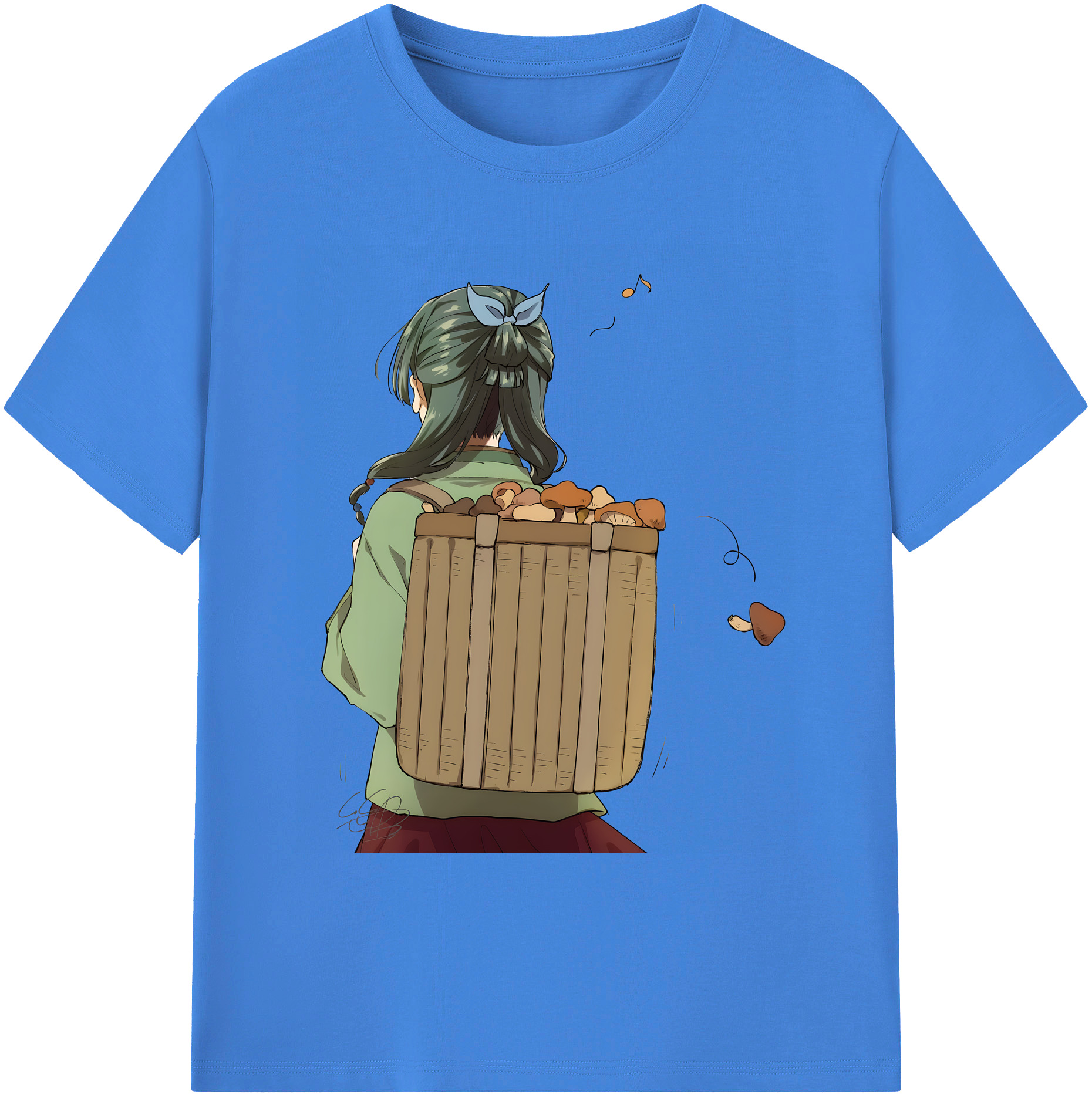 （画像用） 薬屋のひとりごと The Apothecary Diaries 綿100％ メンズ半袖Tシャツ｜肌触りやわらか＆通気性