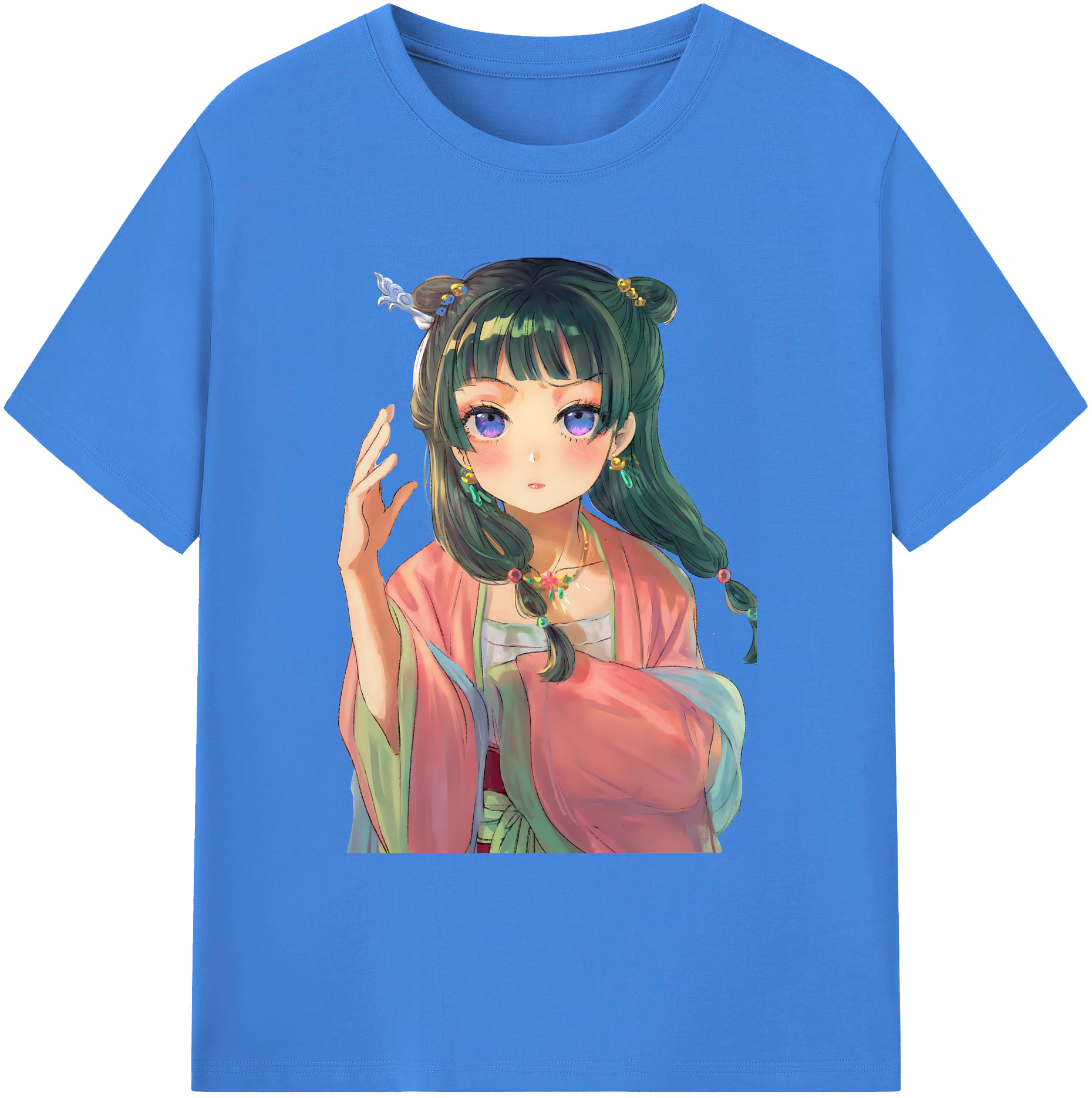 （画像用） 薬屋のひとりごと The Apothecary Diaries 綿100％ メンズ半袖Tシャツ｜肌触りやわらか＆通気性
