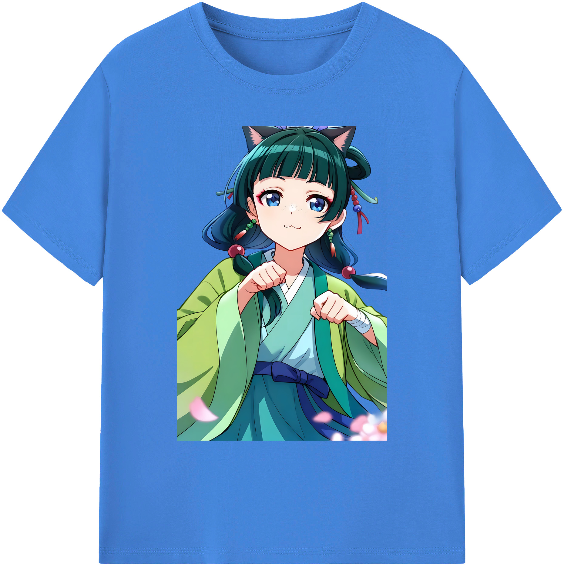 （画像用） 薬屋のひとりごと The Apothecary Diaries 綿100％ メンズ半袖Tシャツ｜肌触りやわらか＆通気性