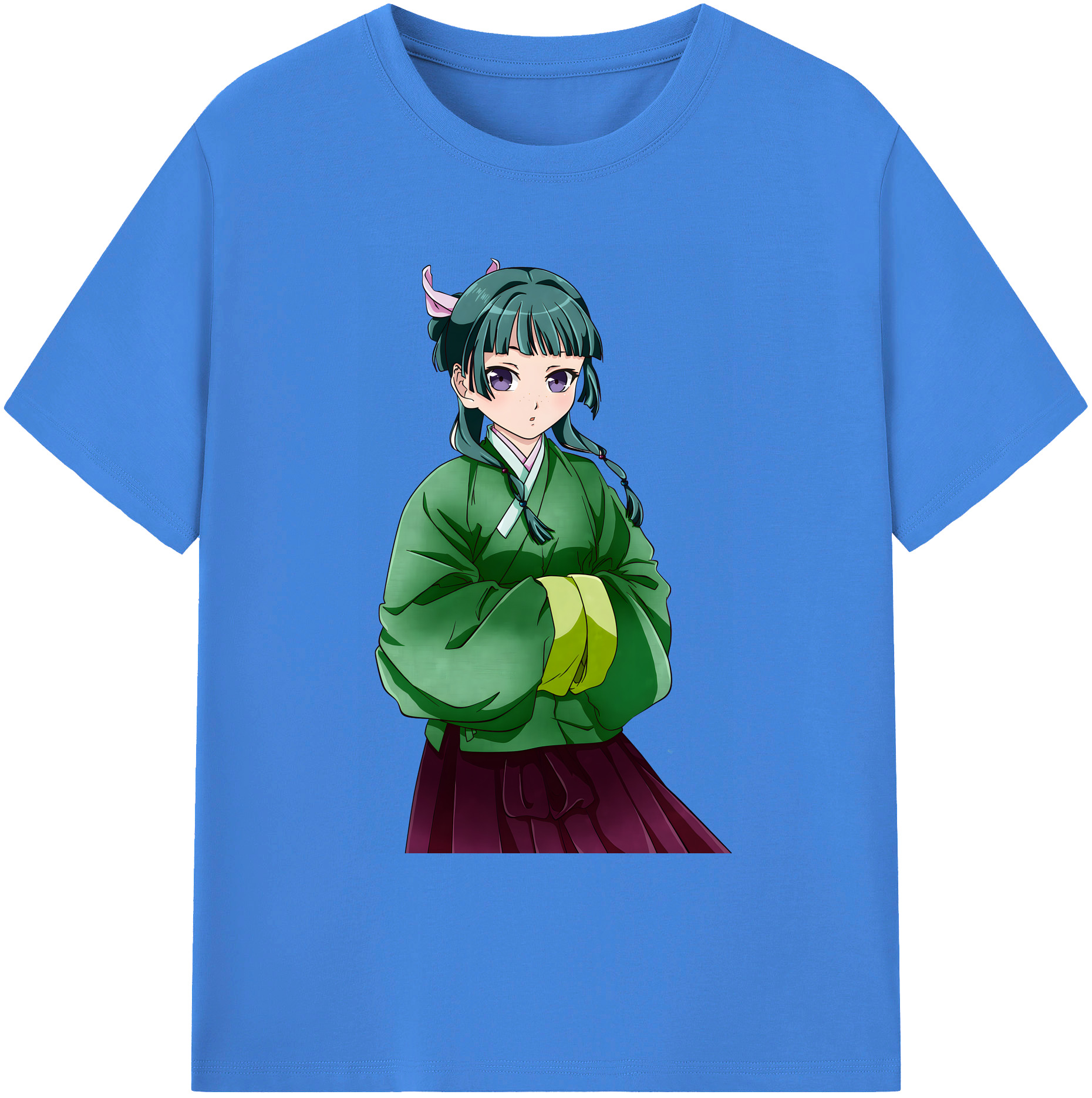 （画像用） 薬屋のひとりごと The Apothecary Diaries 綿100％ メンズ半袖Tシャツ｜肌触りやわらか＆通気性