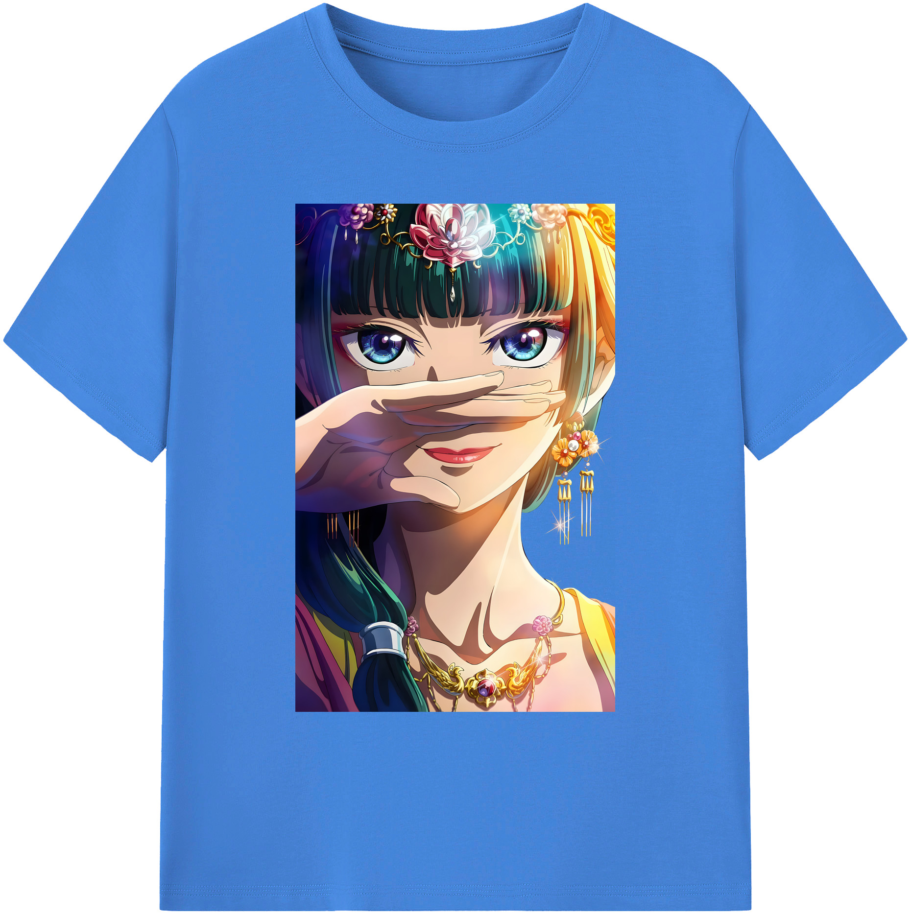 （画像用） 薬屋のひとりごと The Apothecary Diaries 綿100％ メンズ半袖Tシャツ｜肌触りやわらか＆通気性