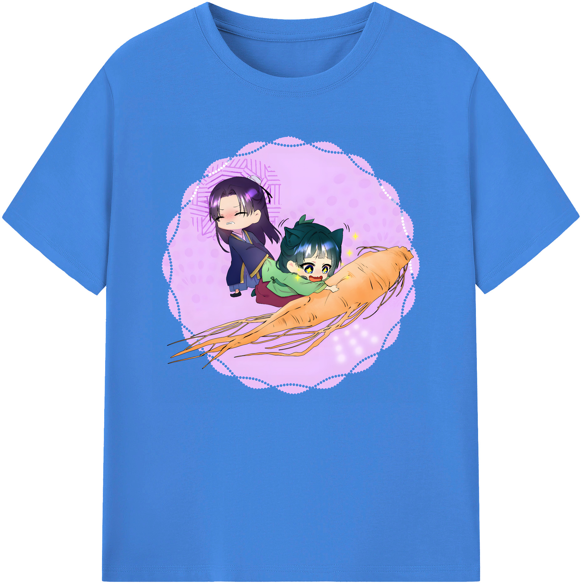 （画像用） 薬屋のひとりごと The Apothecary Diaries 綿100％ メンズ半袖Tシャツ｜肌触りやわらか＆通気性