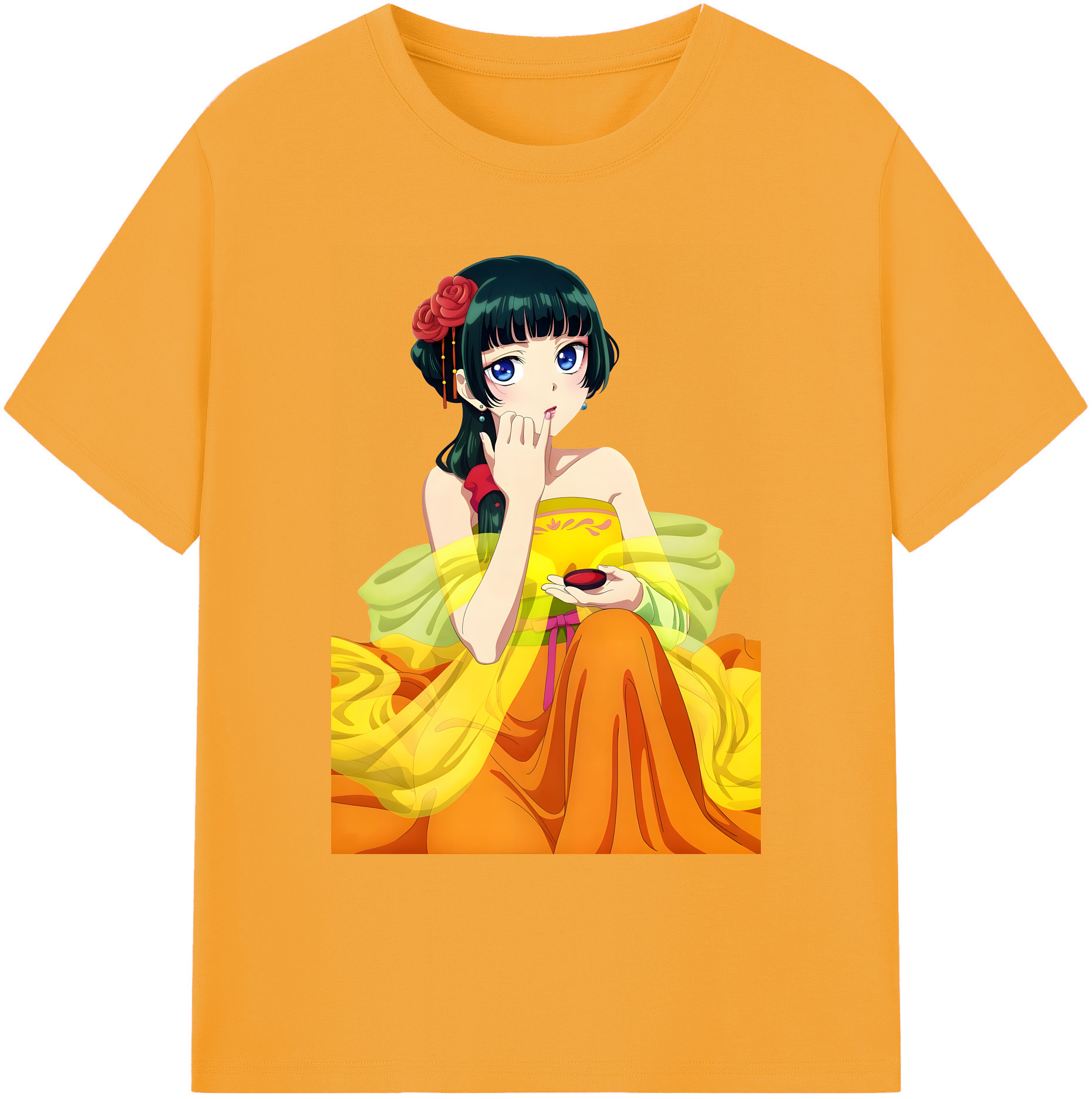 （画像用） 薬屋のひとりごと The Apothecary Diaries 綿100％ メンズ半袖Tシャツ｜肌触りやわらか＆通気性