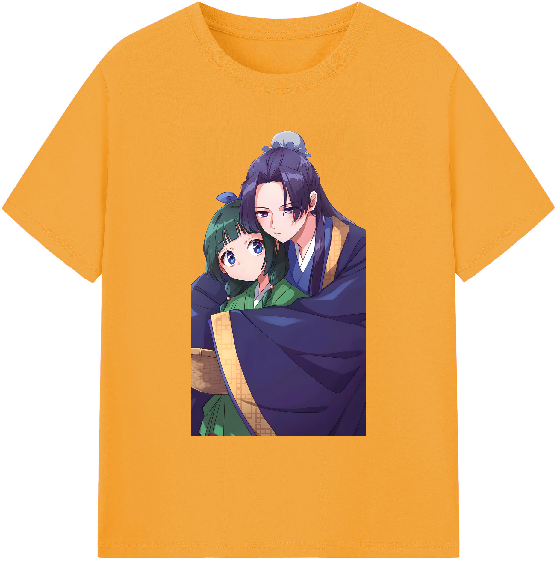 （画像用） 薬屋のひとりごと The Apothecary Diaries 綿100％ メンズ半袖Tシャツ｜肌触りやわらか＆通気性