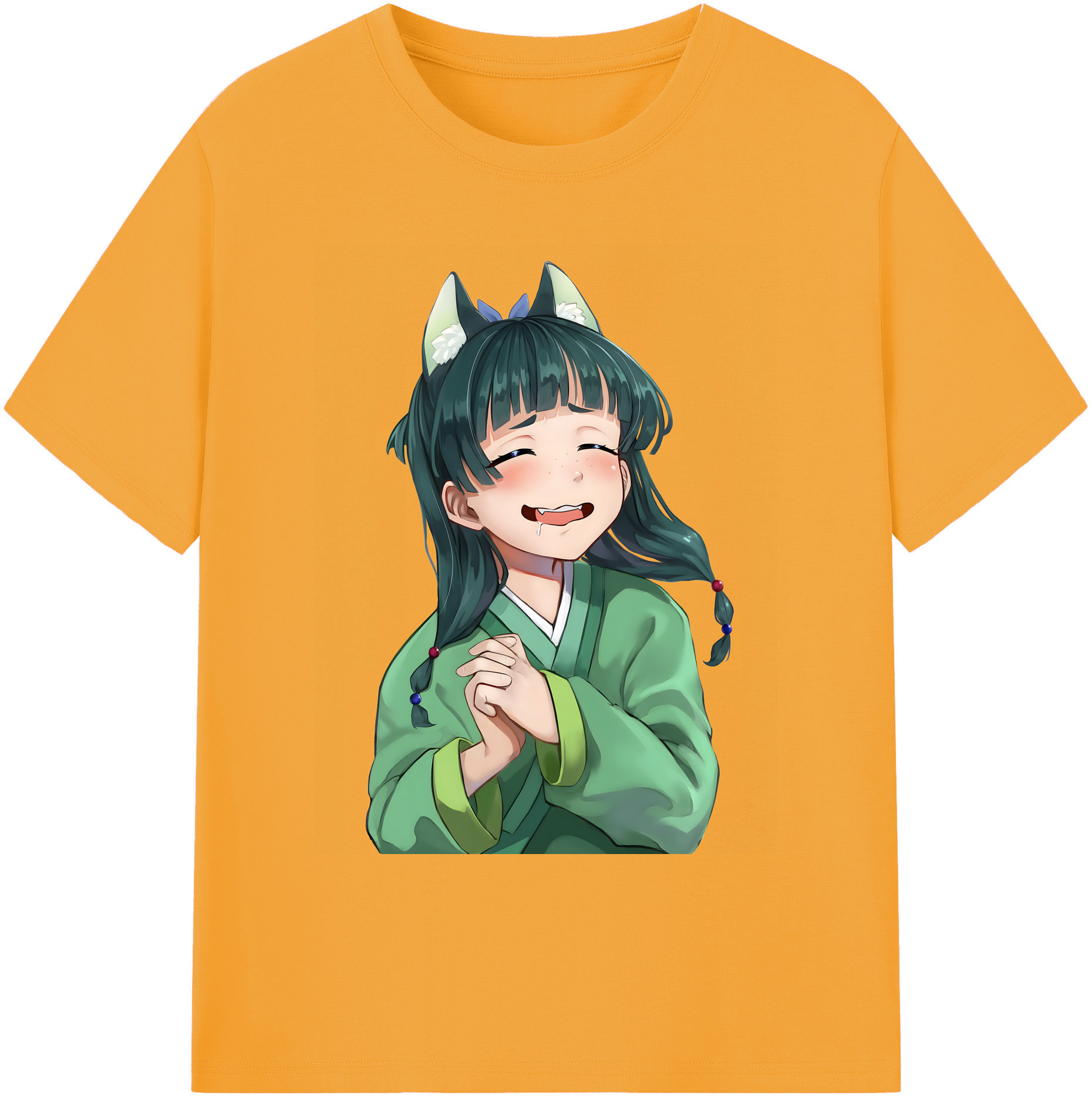 （画像用） 薬屋のひとりごと The Apothecary Diaries 綿100％ メンズ半袖Tシャツ｜肌触りやわらか＆通気性