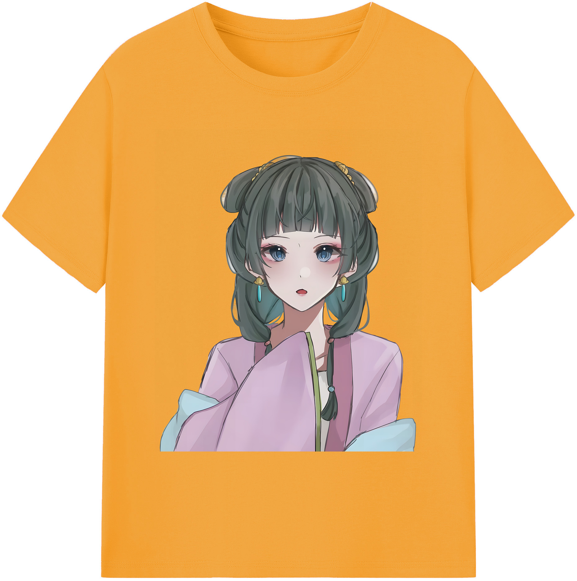 （画像用） 薬屋のひとりごと The Apothecary Diaries 綿100％ メンズ半袖Tシャツ｜肌触りやわらか＆通気性