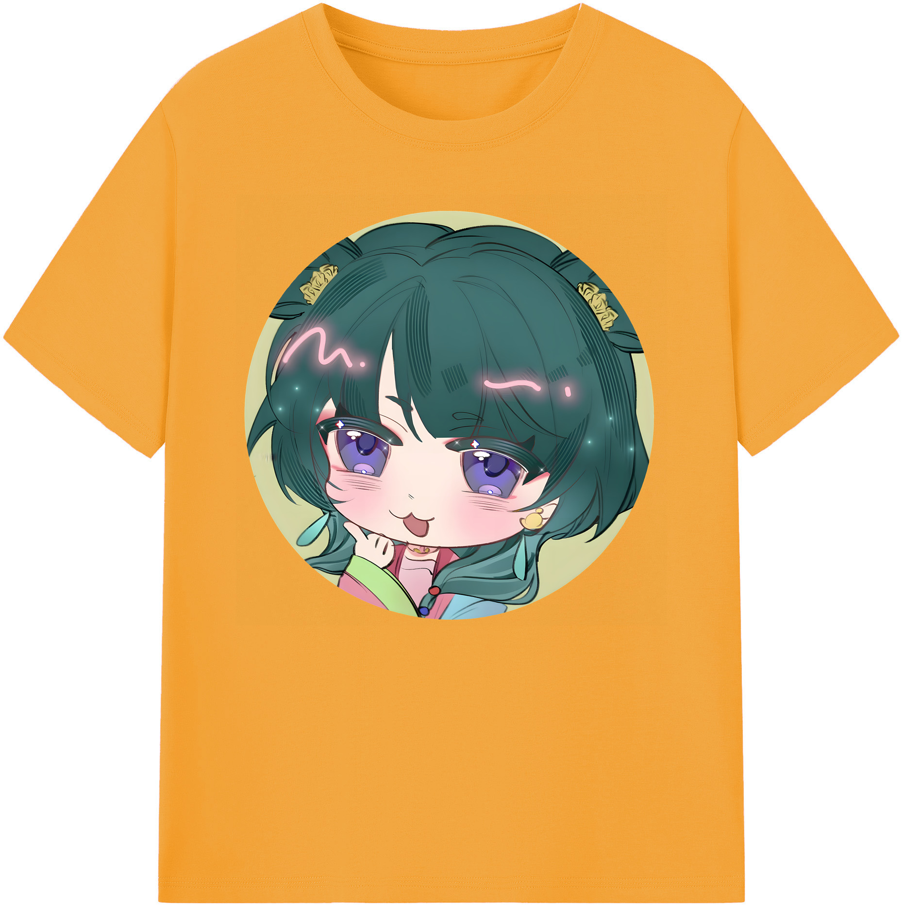 （画像用） 薬屋のひとりごと The Apothecary Diaries 綿100％ メンズ半袖Tシャツ｜肌触りやわらか＆通気性