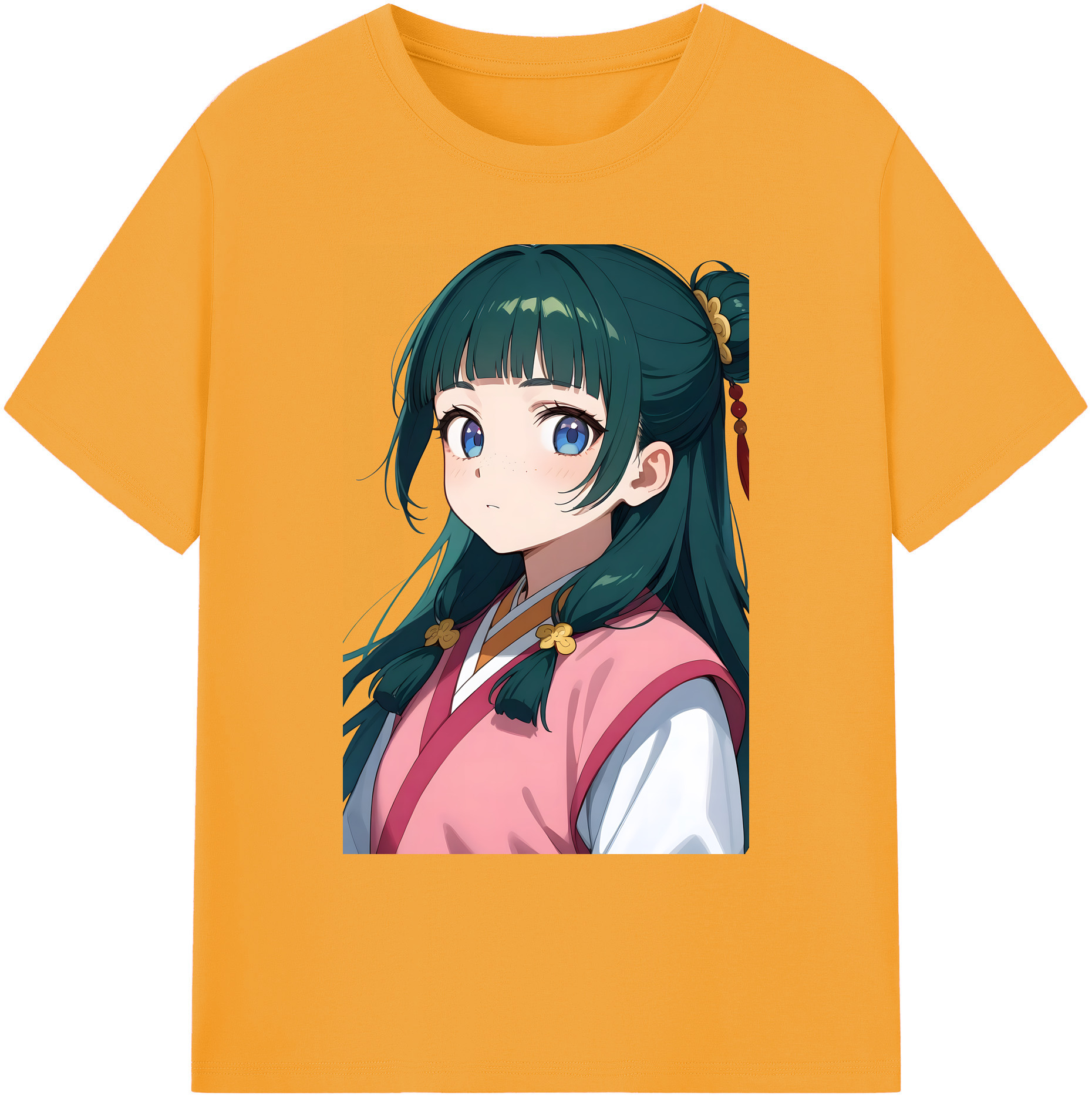 （画像用） 薬屋のひとりごと The Apothecary Diaries 綿100％ メンズ半袖Tシャツ｜肌触りやわらか＆通気性