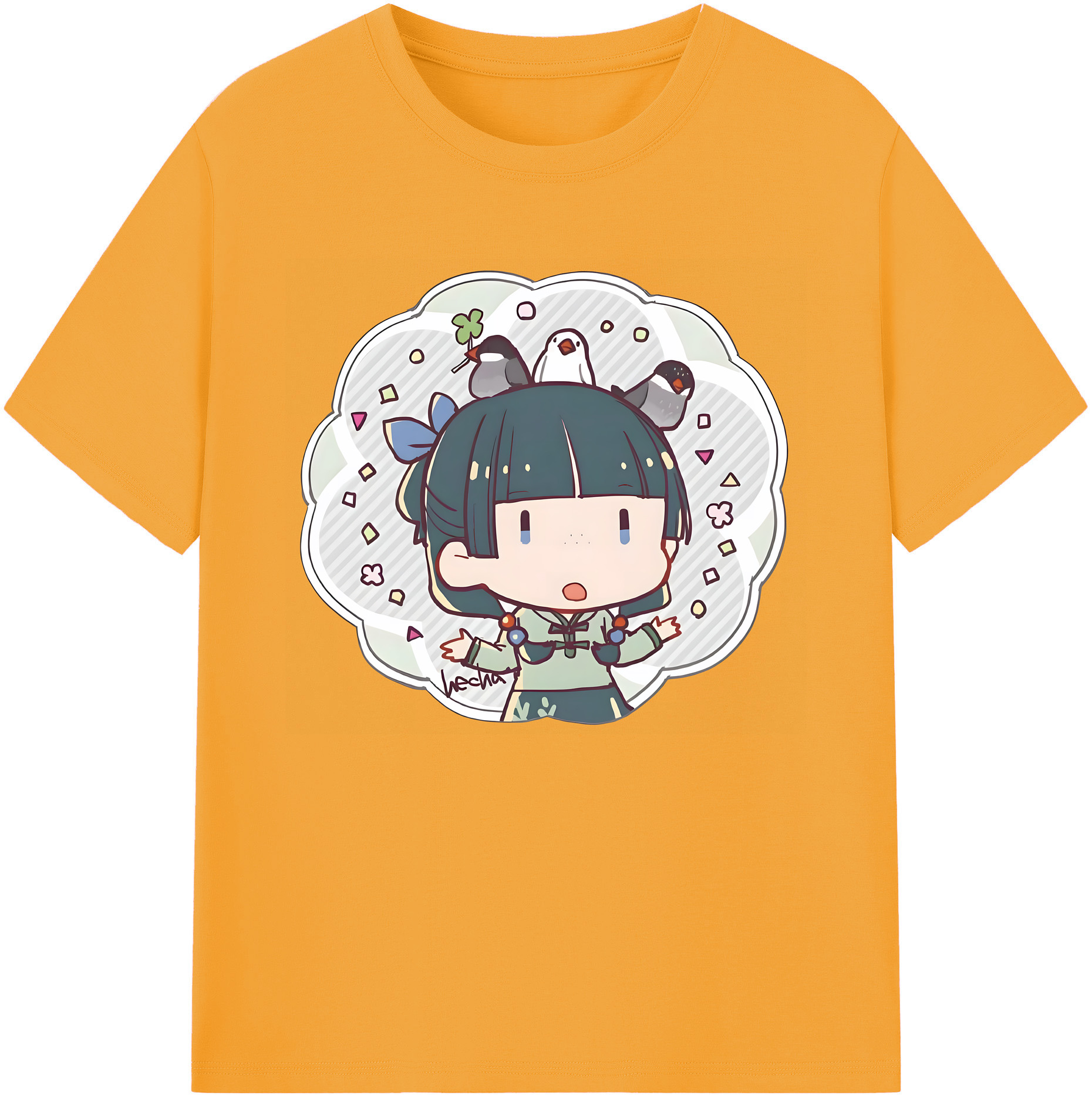 （画像用） 薬屋のひとりごと The Apothecary Diaries 綿100％ メンズ半袖Tシャツ｜肌触りやわらか＆通気性