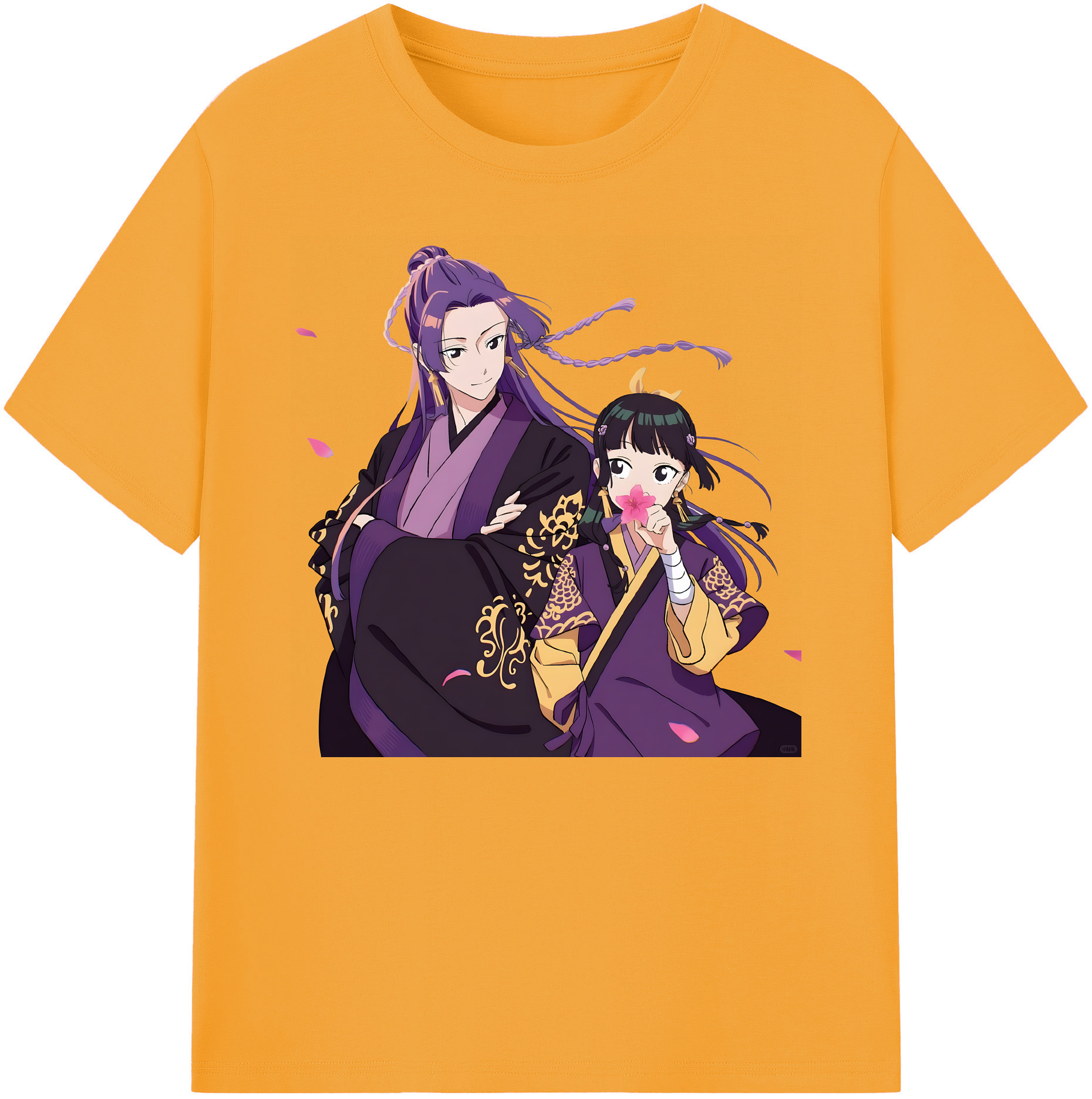 （画像用） 薬屋のひとりごと The Apothecary Diaries 綿100％ メンズ半袖Tシャツ｜肌触りやわらか＆通気性