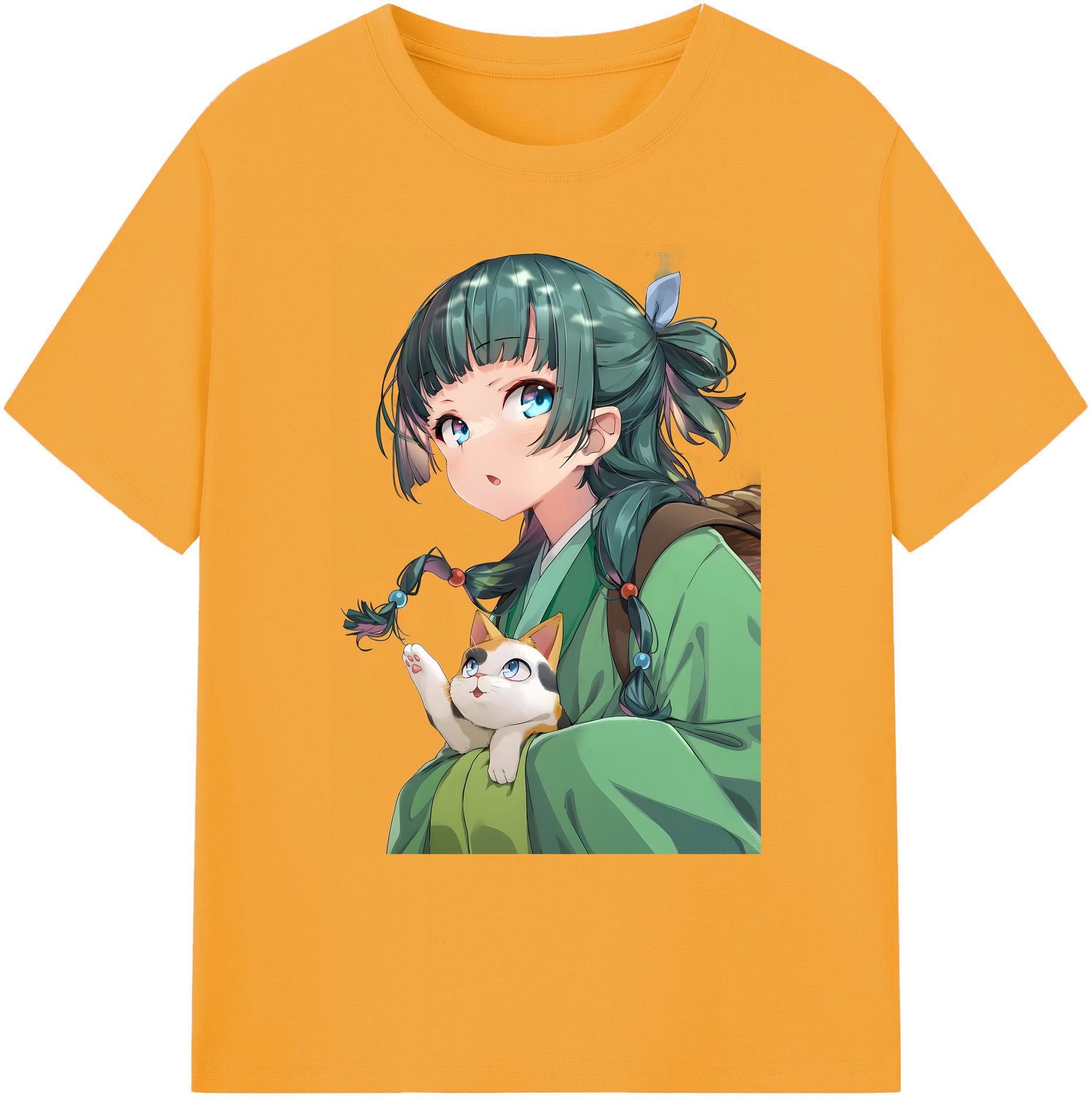 （画像用） 薬屋のひとりごと The Apothecary Diaries 綿100％ メンズ半袖Tシャツ｜肌触りやわらか＆通気性