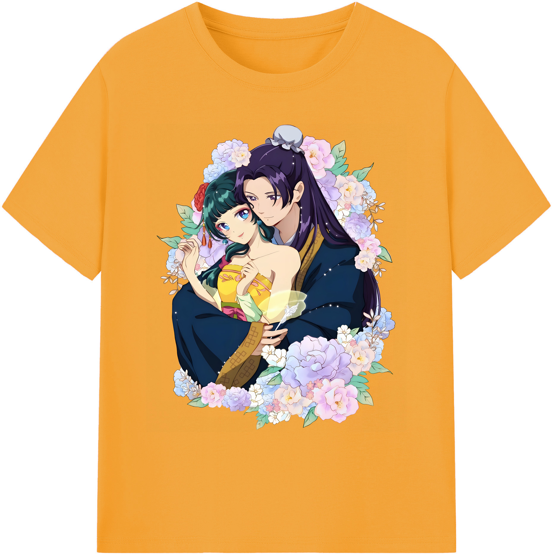 （画像用） 薬屋のひとりごと The Apothecary Diaries 綿100％ メンズ半袖Tシャツ｜肌触りやわらか＆通気性
