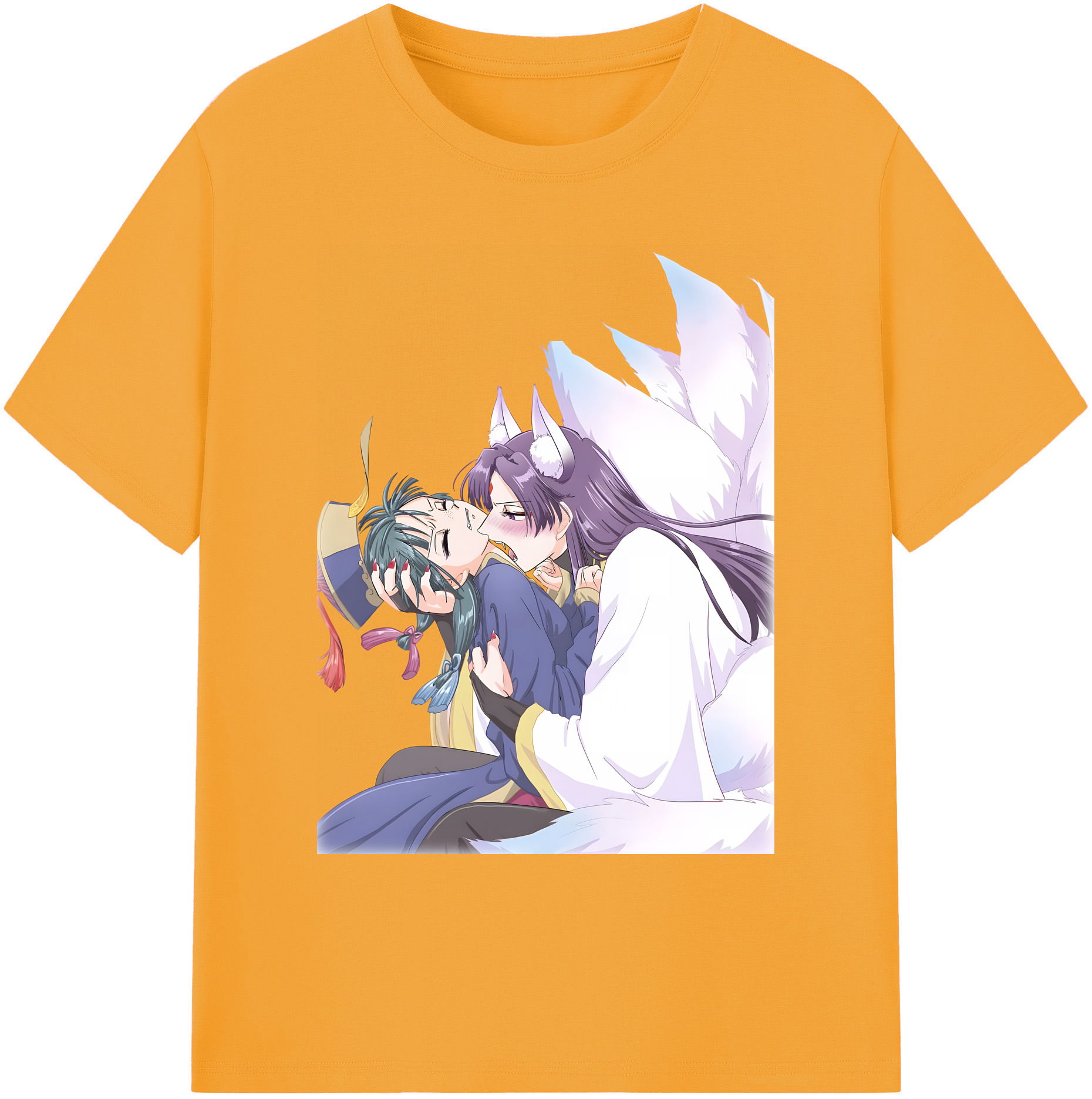 （画像用） 薬屋のひとりごと The Apothecary Diaries 綿100％ メンズ半袖Tシャツ｜肌触りやわらか＆通気性