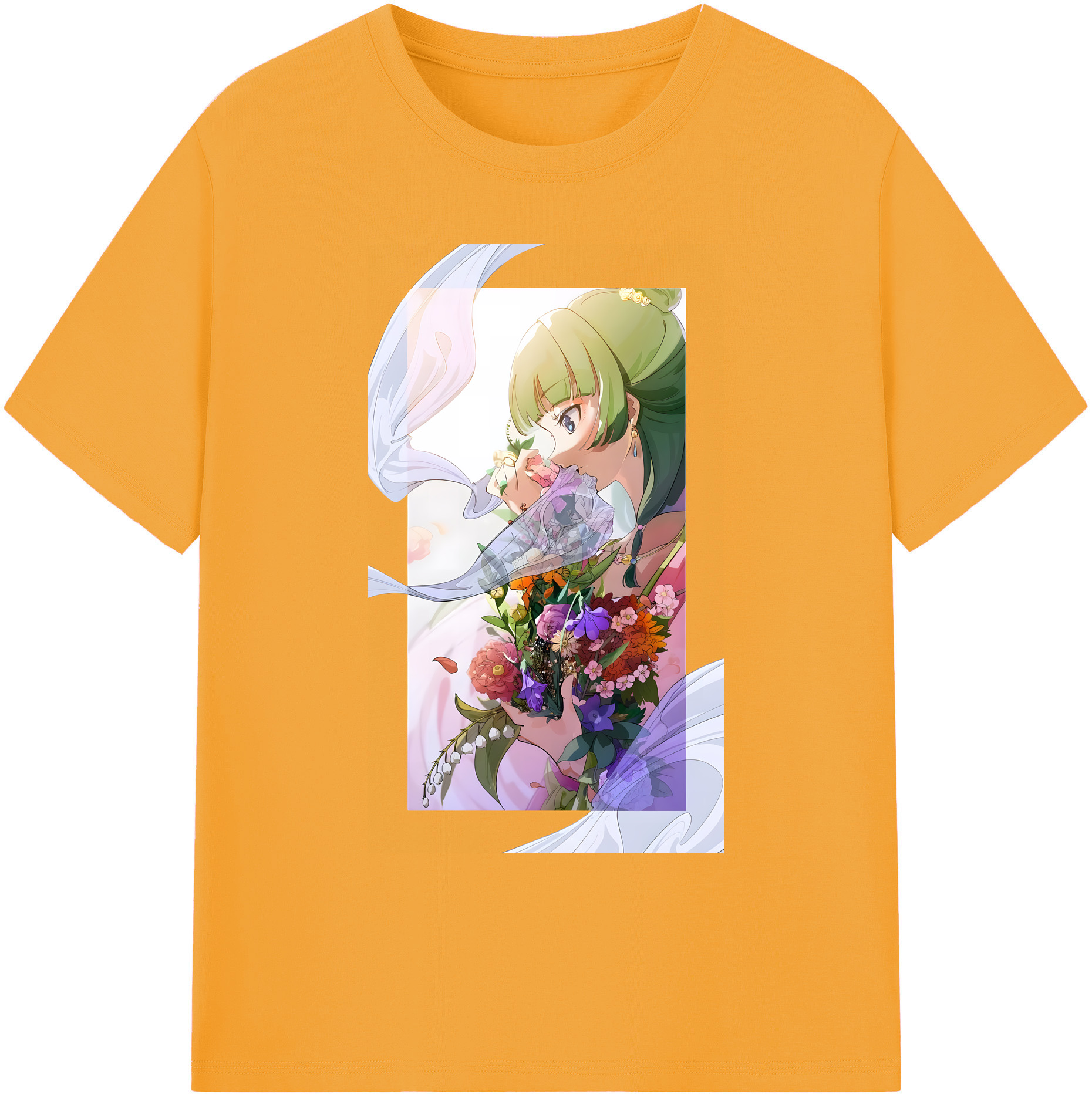 （画像用） 薬屋のひとりごと The Apothecary Diaries 綿100％ メンズ半袖Tシャツ｜肌触りやわらか＆通気性