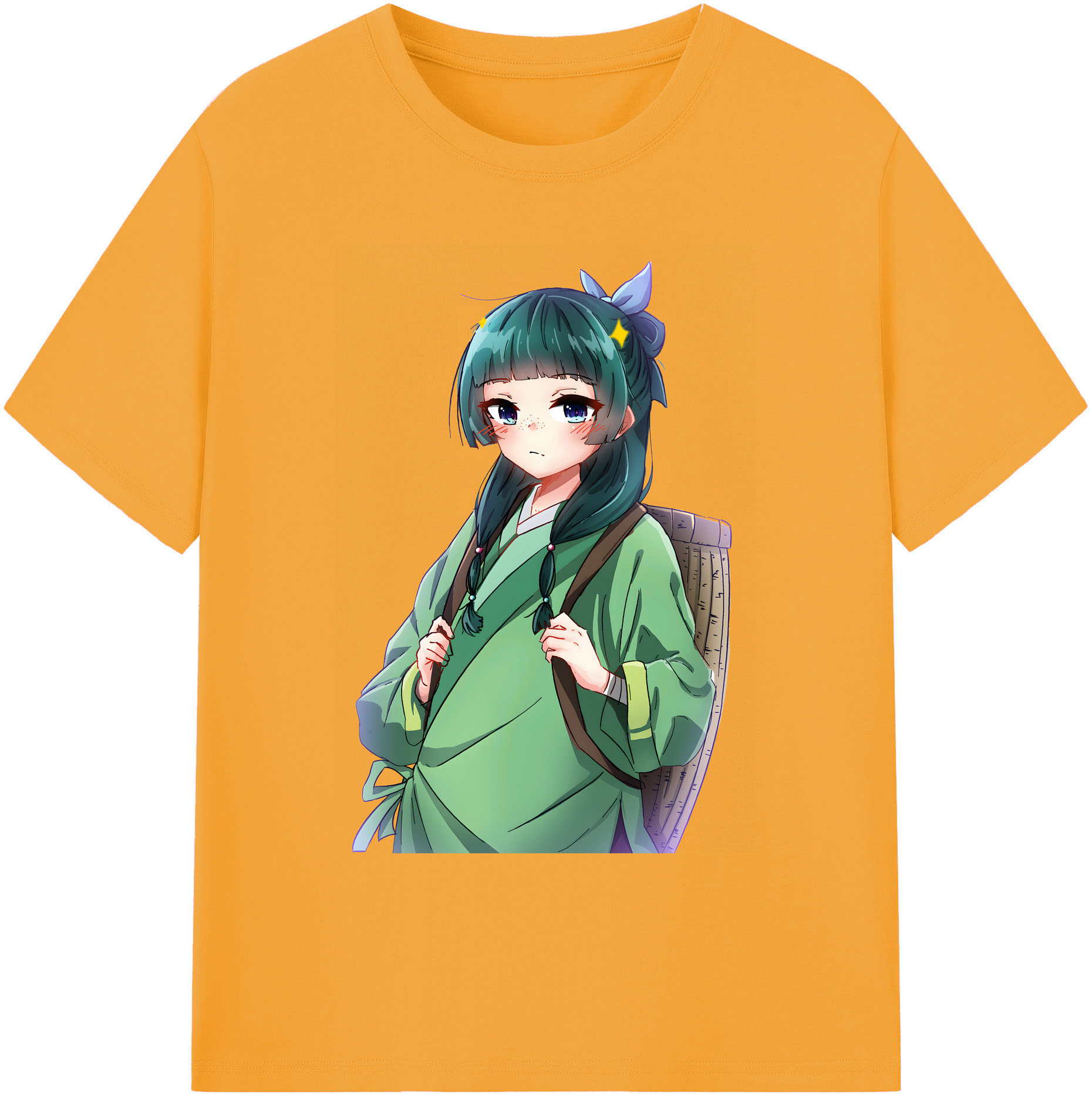 （画像用） 薬屋のひとりごと The Apothecary Diaries 綿100％ メンズ半袖Tシャツ｜肌触りやわらか＆通気性