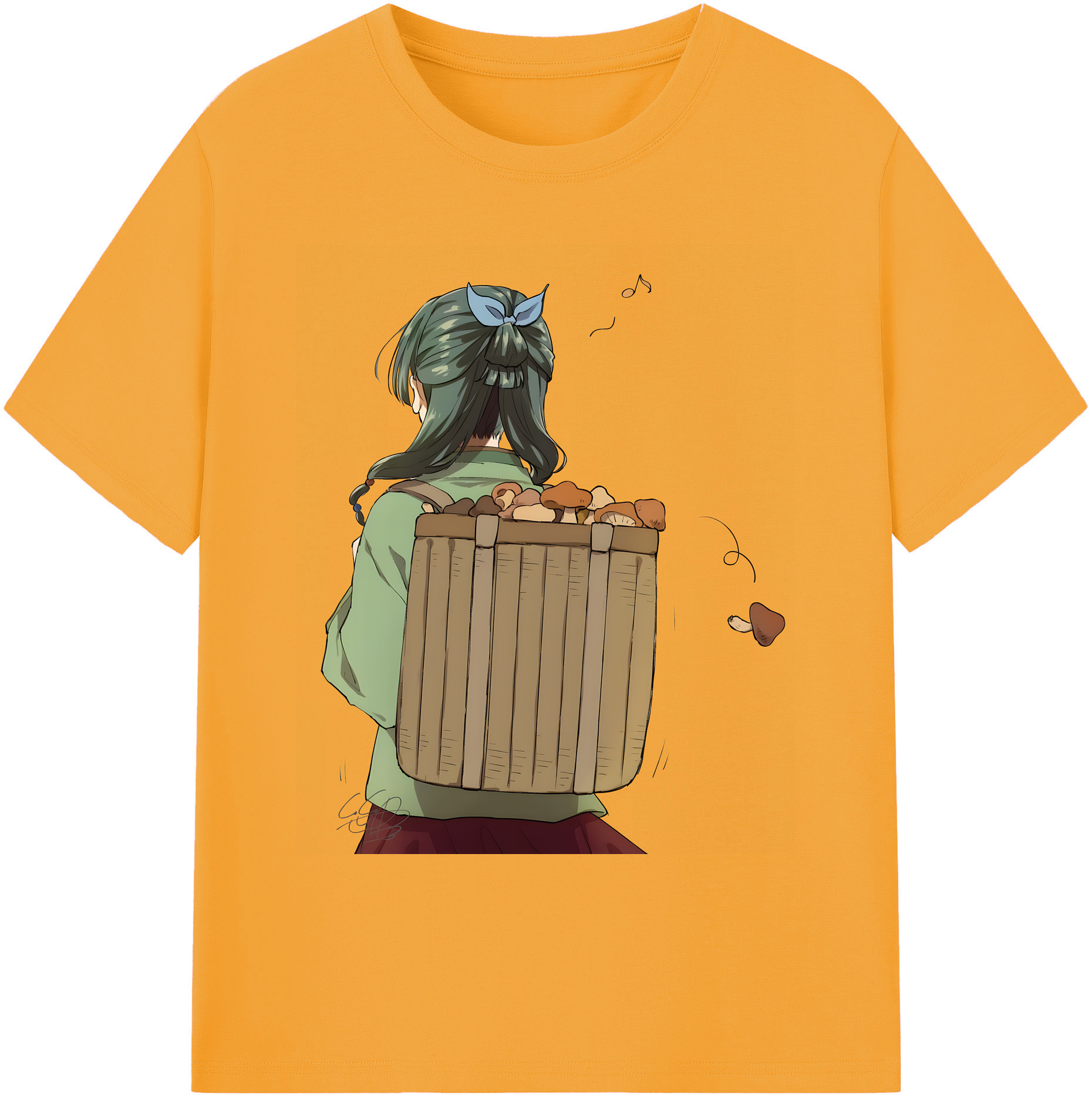 （画像用） 薬屋のひとりごと The Apothecary Diaries 綿100％ メンズ半袖Tシャツ｜肌触りやわらか＆通気性