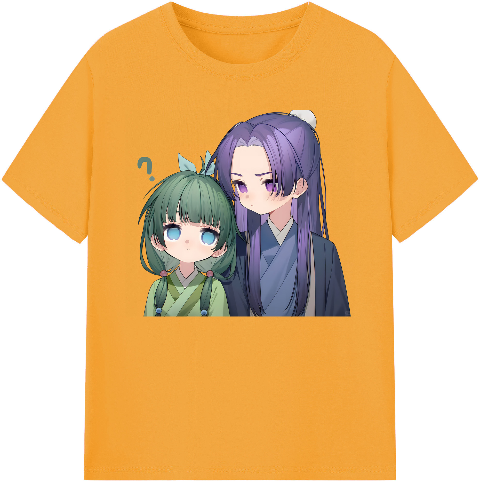 （画像用） 薬屋のひとりごと The Apothecary Diaries 綿100％ メンズ半袖Tシャツ｜肌触りやわらか＆通気性