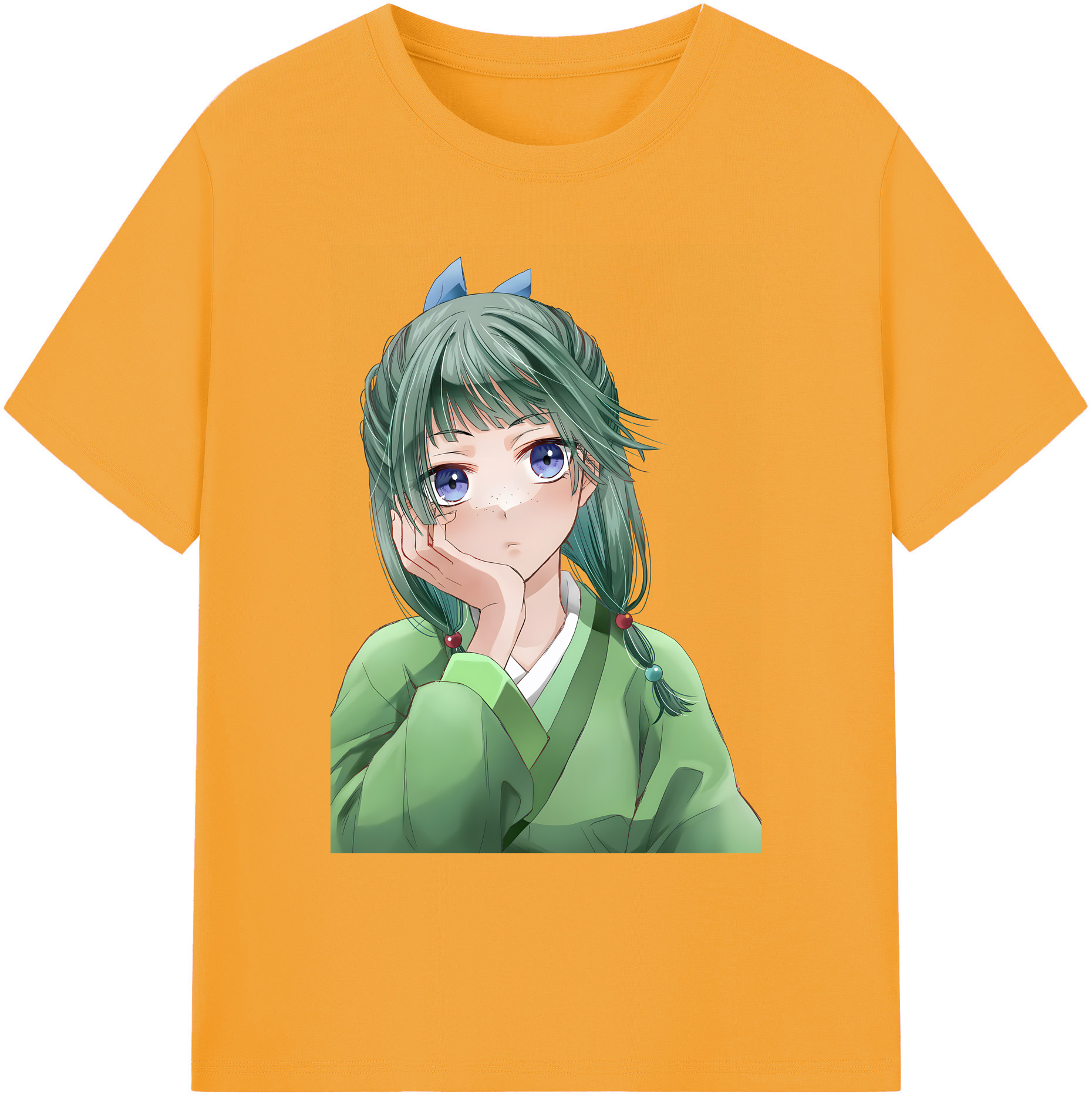 （画像用） 薬屋のひとりごと The Apothecary Diaries 綿100％ メンズ半袖Tシャツ｜肌触りやわらか＆通気性