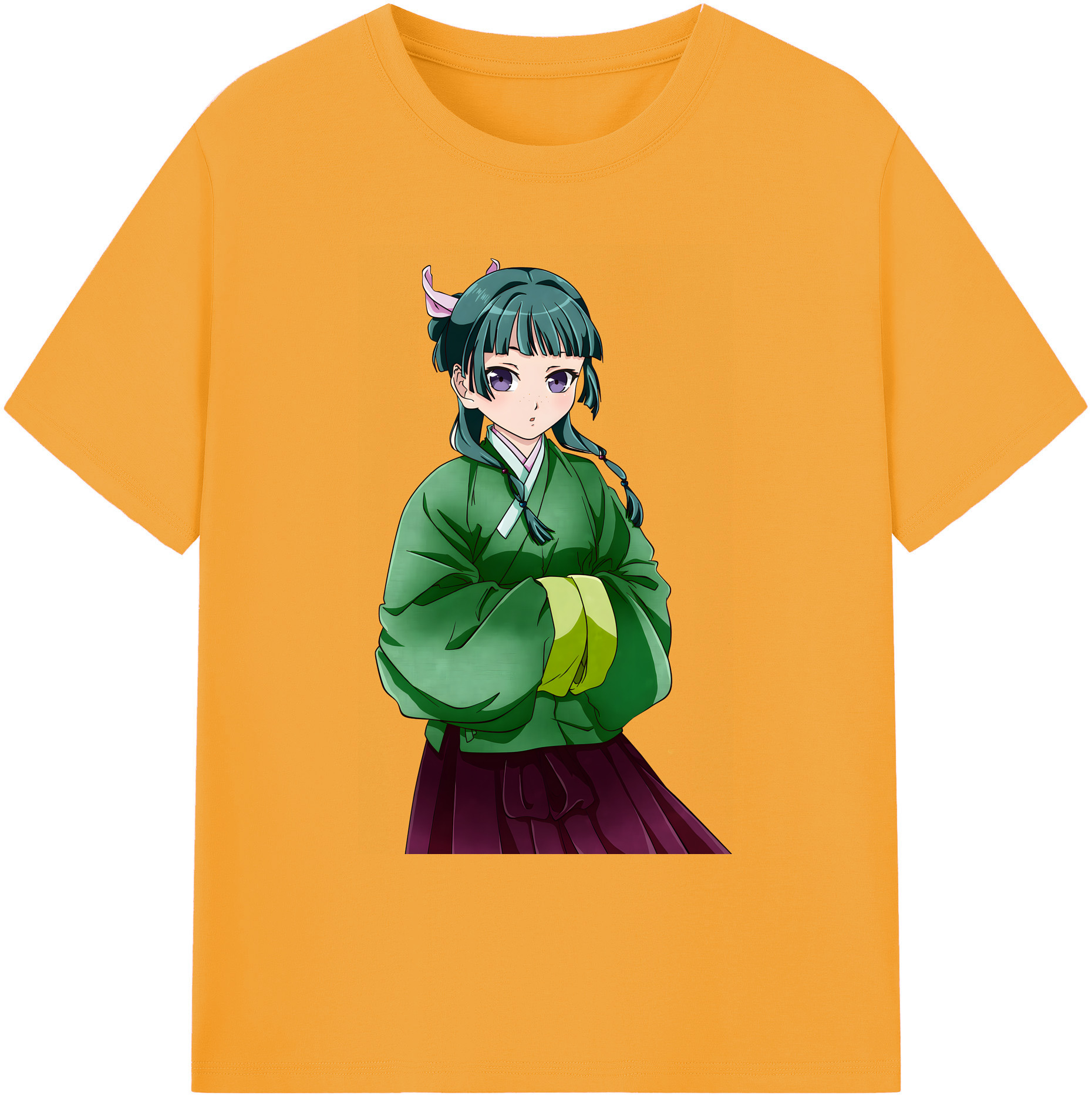 （画像用） 薬屋のひとりごと The Apothecary Diaries 綿100％ メンズ半袖Tシャツ｜肌触りやわらか＆通気性