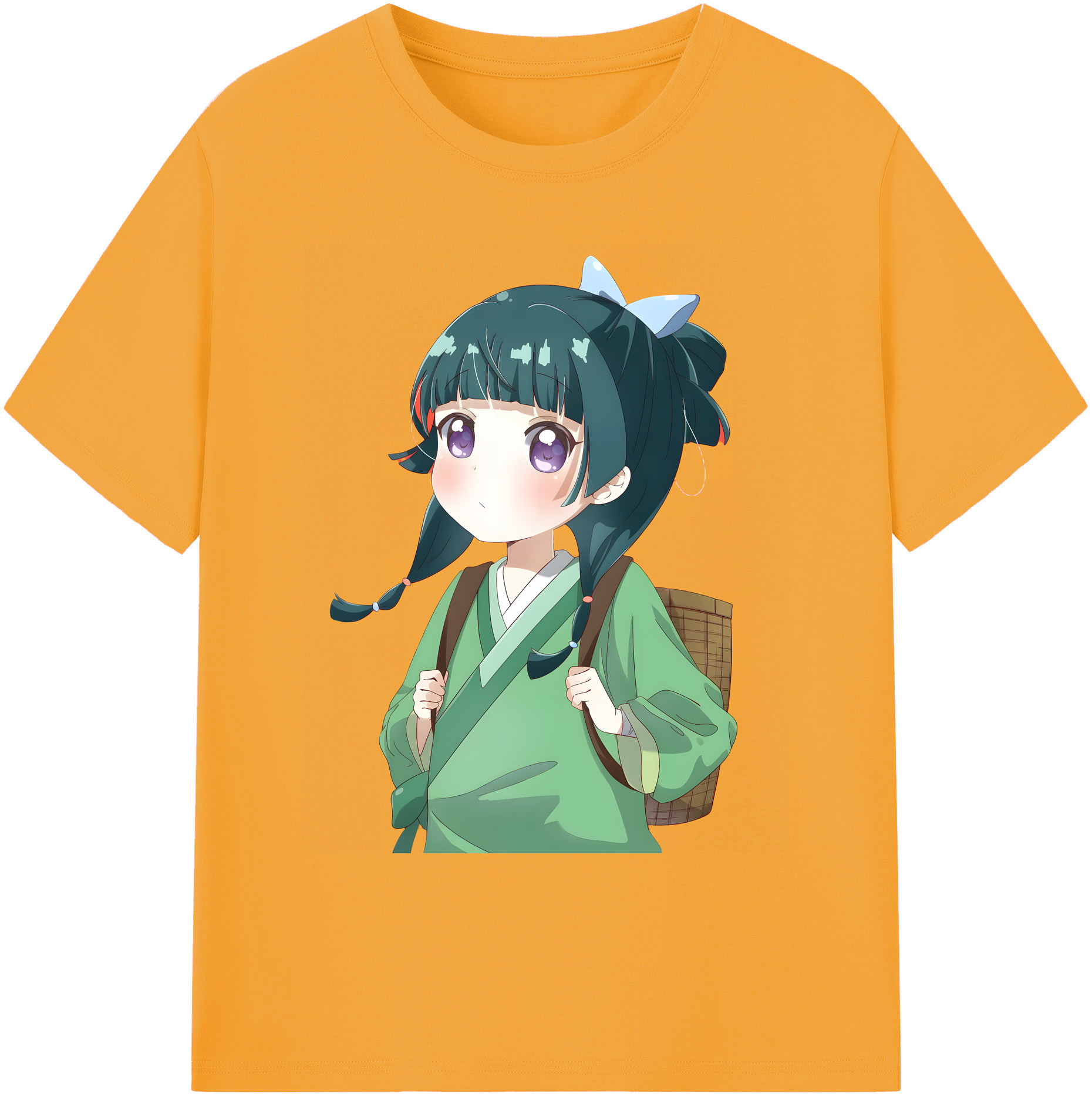 （画像用） 薬屋のひとりごと The Apothecary Diaries 綿100％ メンズ半袖Tシャツ｜肌触りやわらか＆通気性