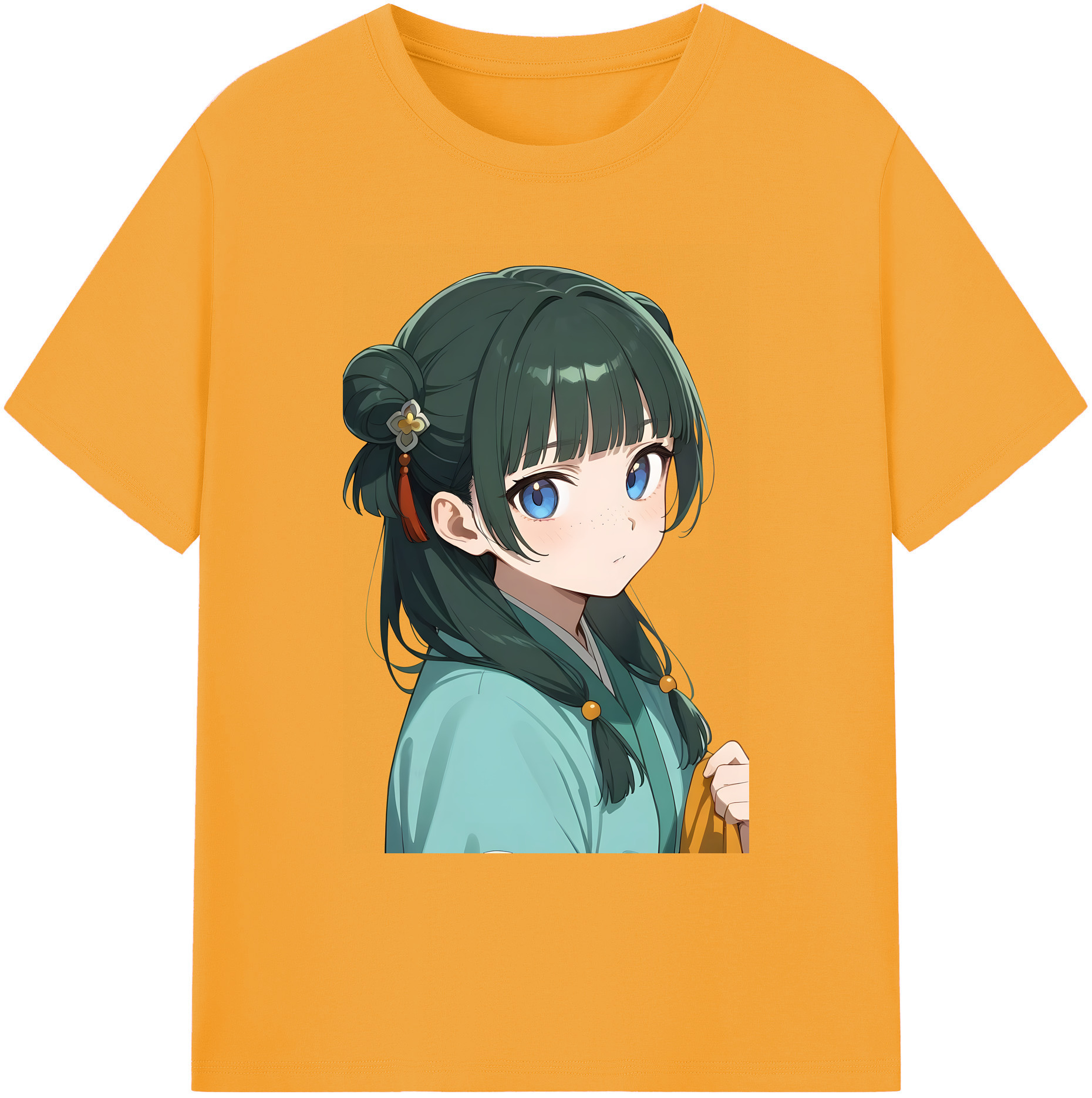 （画像用） 薬屋のひとりごと The Apothecary Diaries 綿100％ メンズ半袖Tシャツ｜肌触りやわらか＆通気性