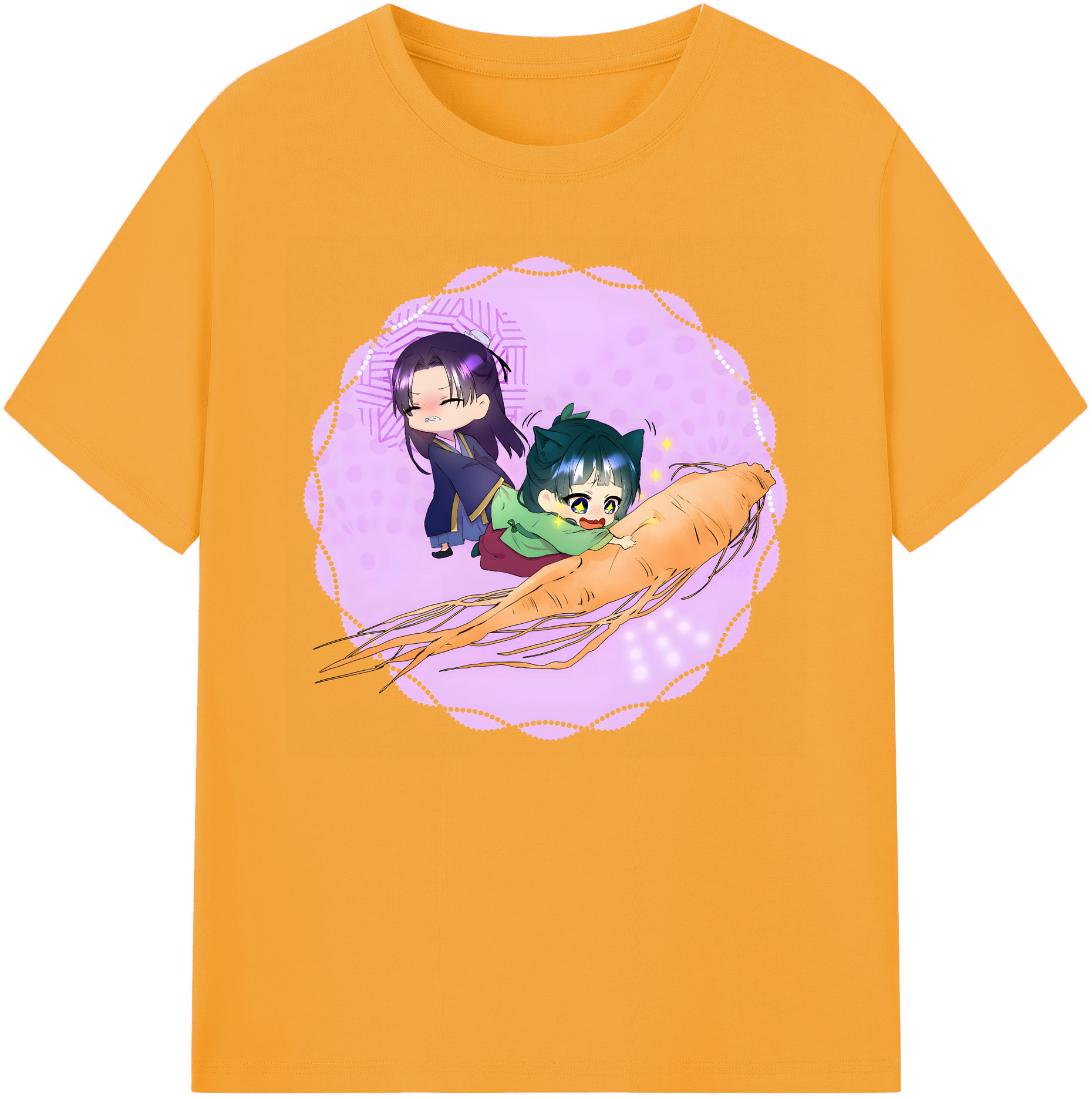 （画像用） 薬屋のひとりごと The Apothecary Diaries 綿100％ メンズ半袖Tシャツ｜肌触りやわらか＆通気性