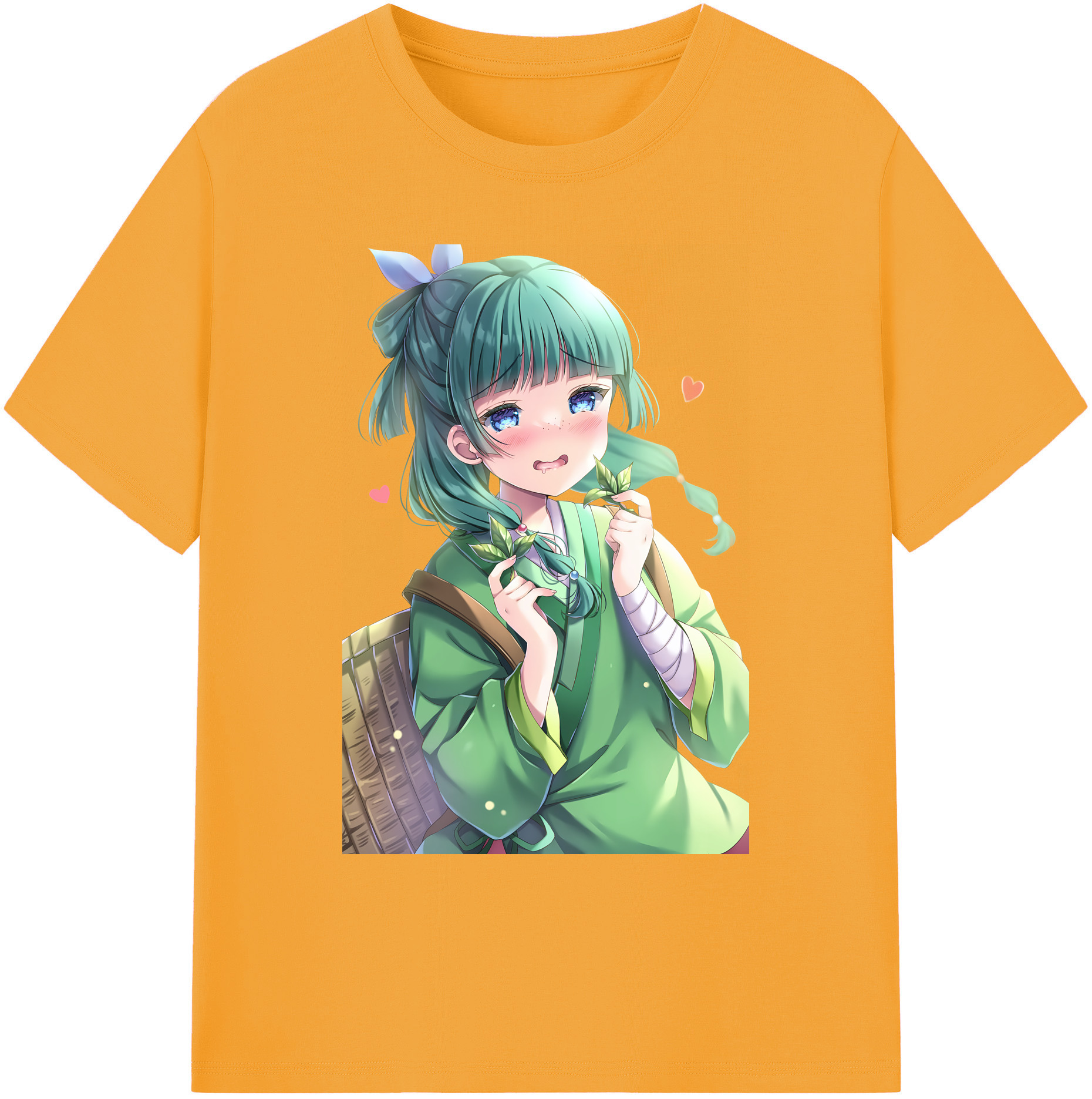（画像用） 薬屋のひとりごと The Apothecary Diaries 綿100％ メンズ半袖Tシャツ｜肌触りやわらか＆通気性