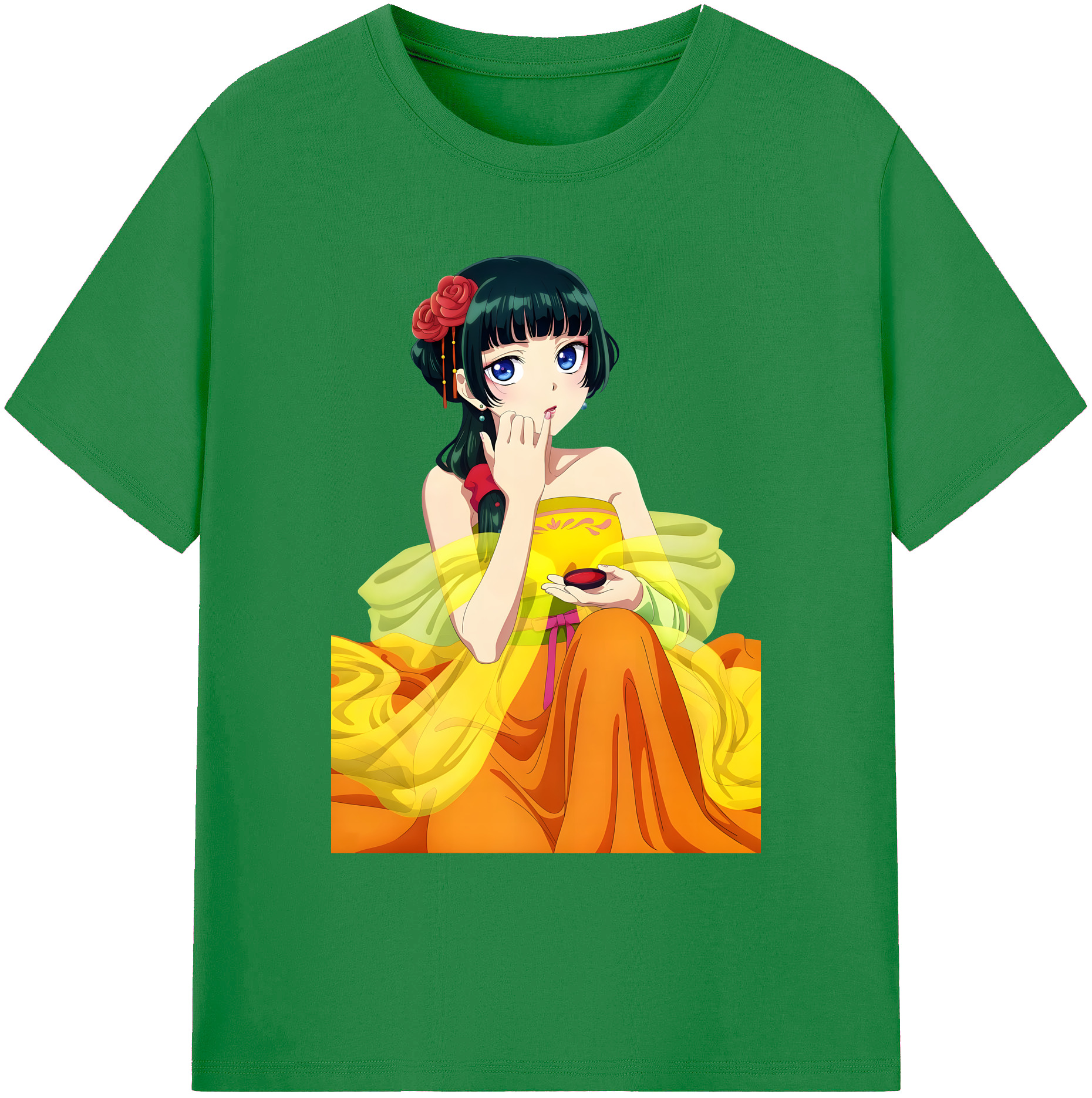 （画像用） 薬屋のひとりごと The Apothecary Diaries 綿100％ メンズ半袖Tシャツ｜肌触りやわらか＆通気性