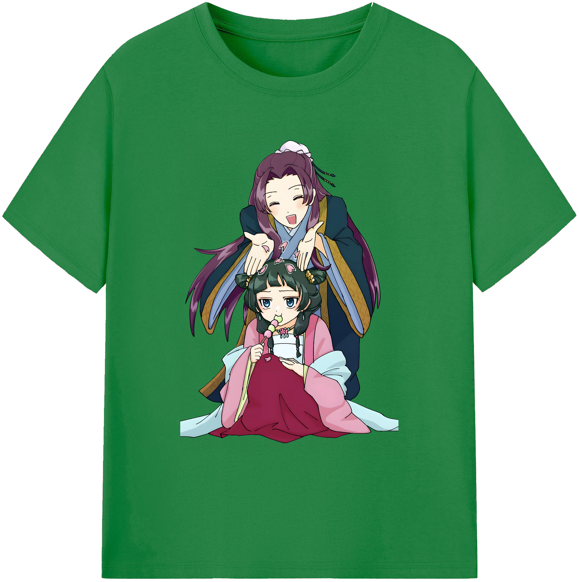 （画像用） 薬屋のひとりごと The Apothecary Diaries 綿100％ メンズ半袖Tシャツ｜肌触りやわらか＆通気性