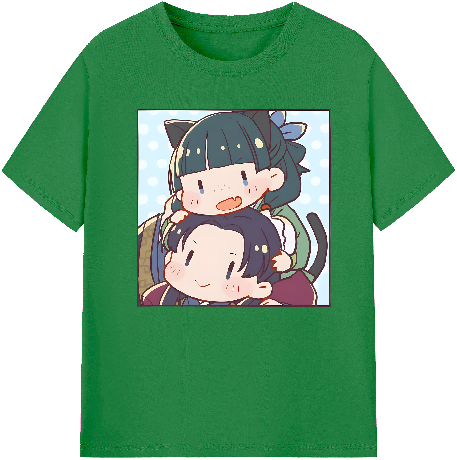 （画像用） 薬屋のひとりごと The Apothecary Diaries 綿100％ メンズ半袖Tシャツ｜肌触りやわらか＆通気性