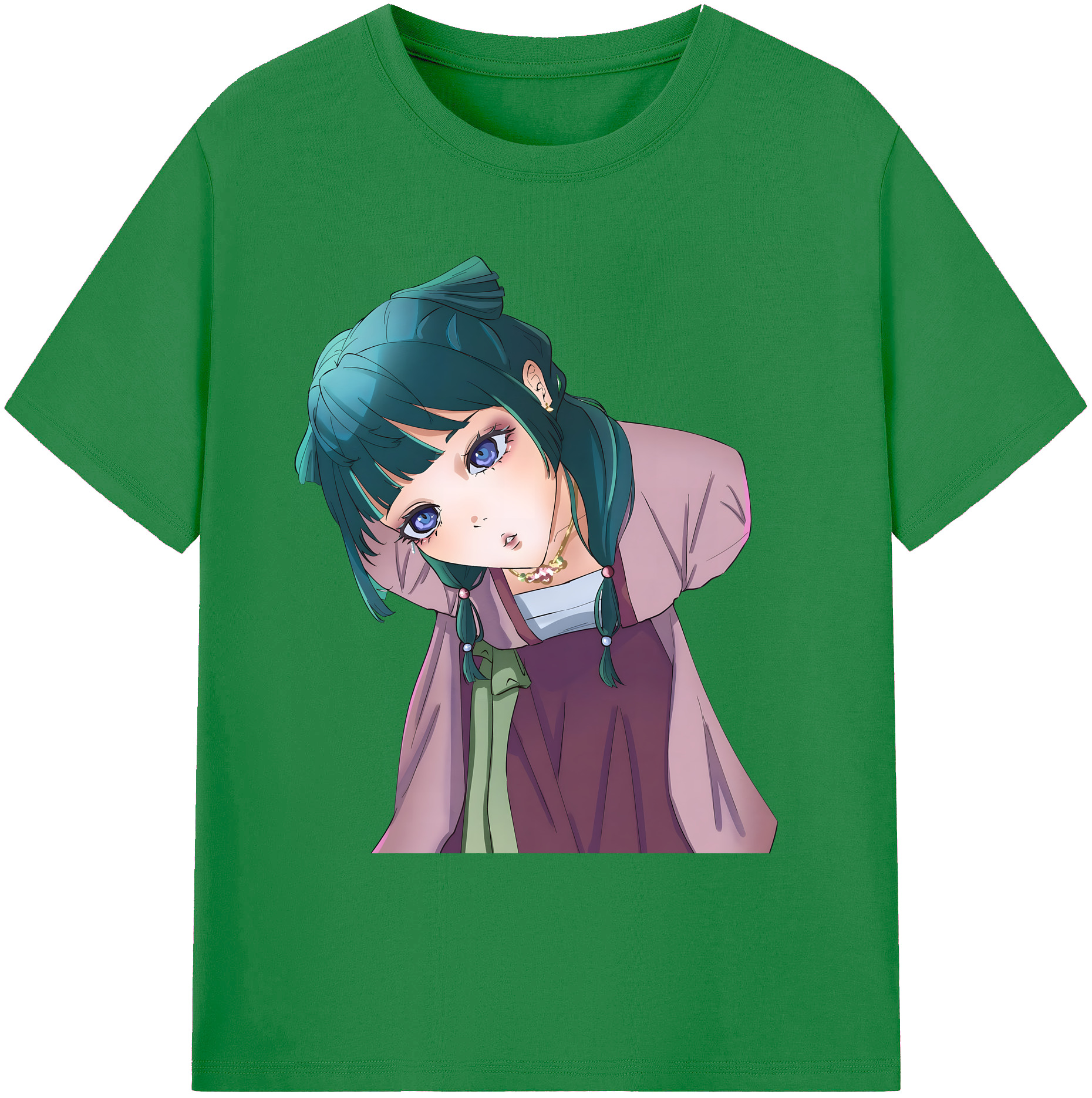 （画像用） 薬屋のひとりごと The Apothecary Diaries 綿100％ メンズ半袖Tシャツ｜肌触りやわらか＆通気性
