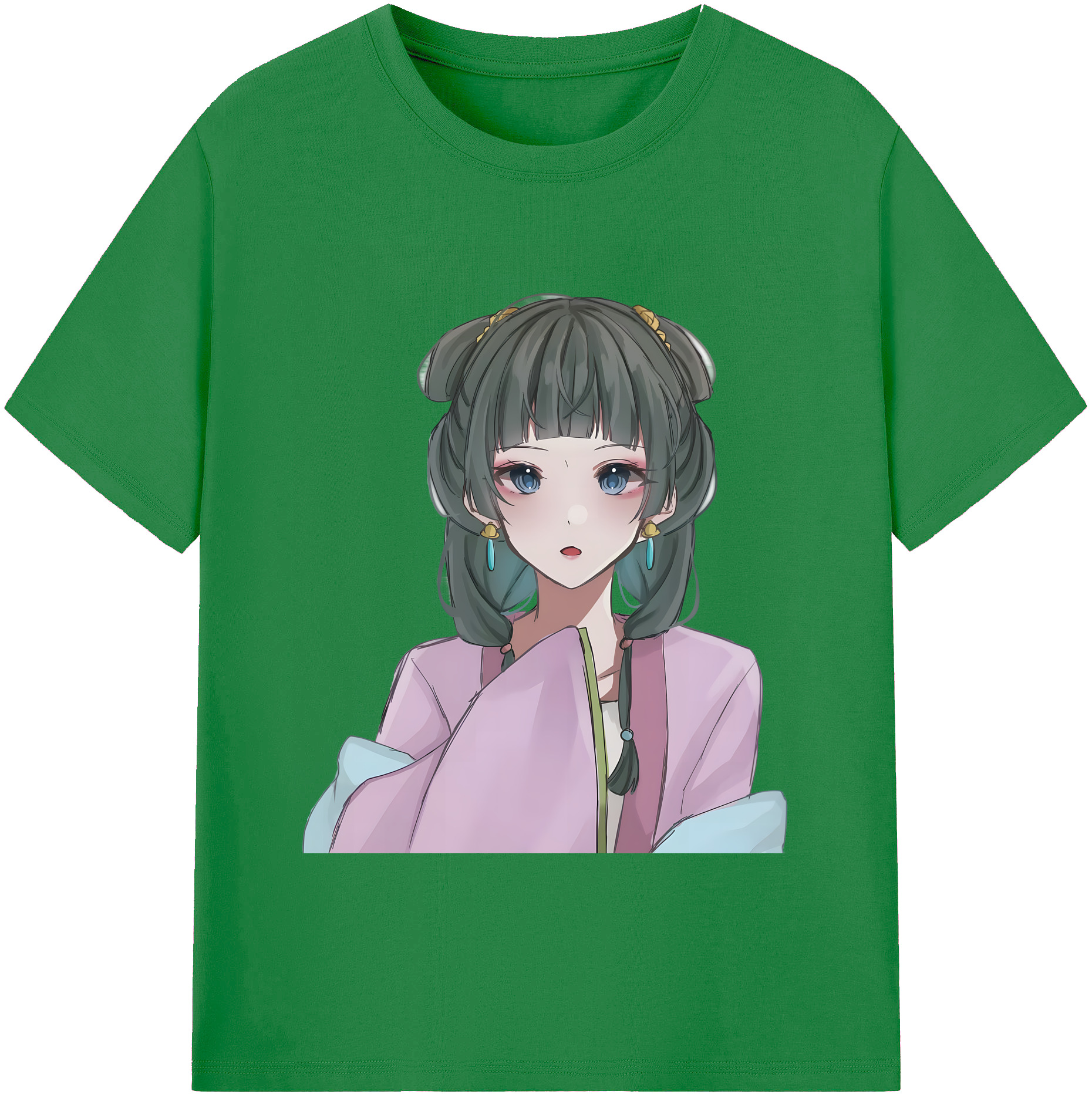 （画像用） 薬屋のひとりごと The Apothecary Diaries 綿100％ メンズ半袖Tシャツ｜肌触りやわらか＆通気性