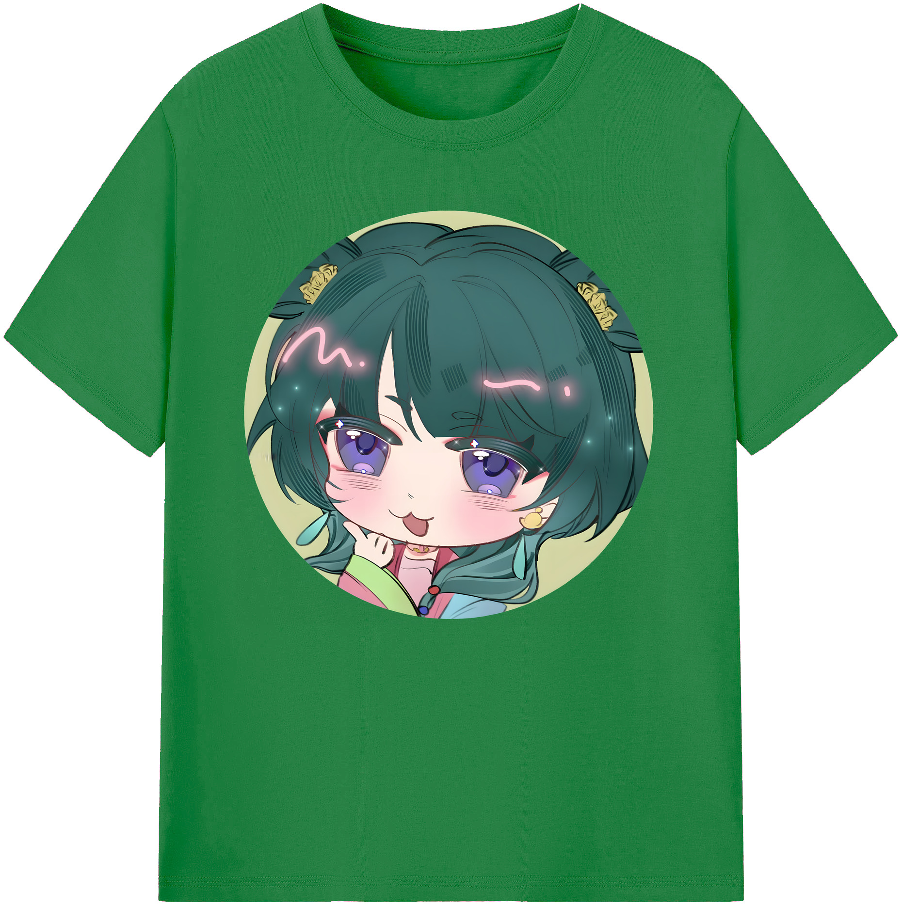 （画像用） 薬屋のひとりごと The Apothecary Diaries 綿100％ メンズ半袖Tシャツ｜肌触りやわらか＆通気性