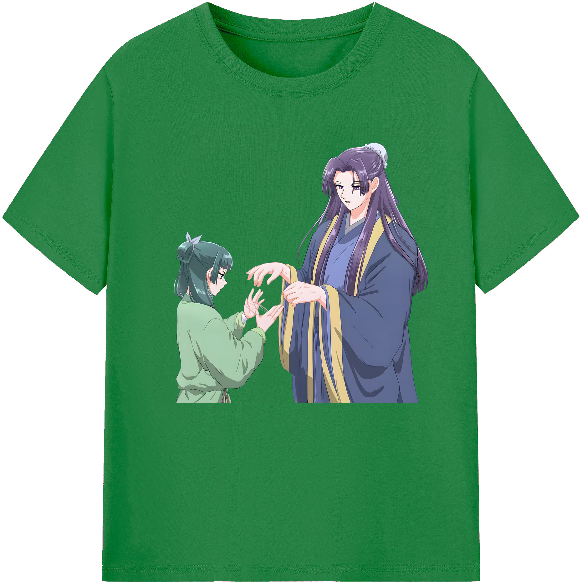 （画像用） 薬屋のひとりごと The Apothecary Diaries 綿100％ メンズ半袖Tシャツ｜肌触りやわらか＆通気性