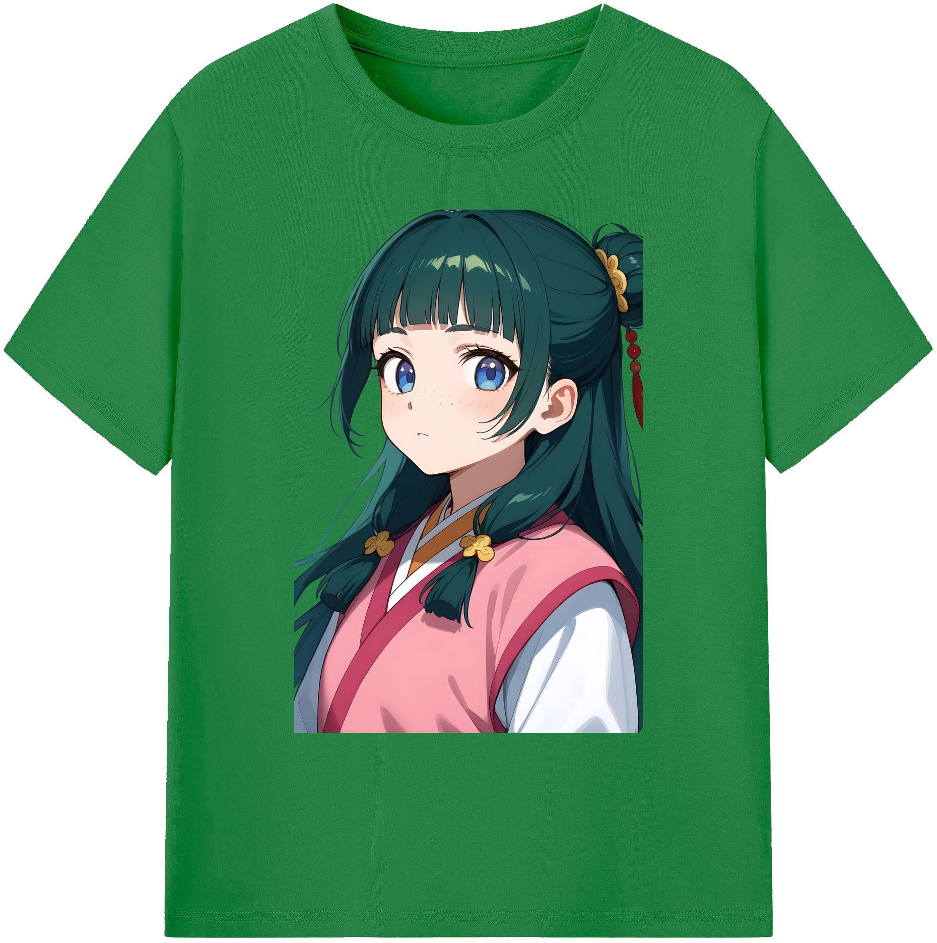 （画像用） 薬屋のひとりごと The Apothecary Diaries 綿100％ メンズ半袖Tシャツ｜肌触りやわらか＆通気性
