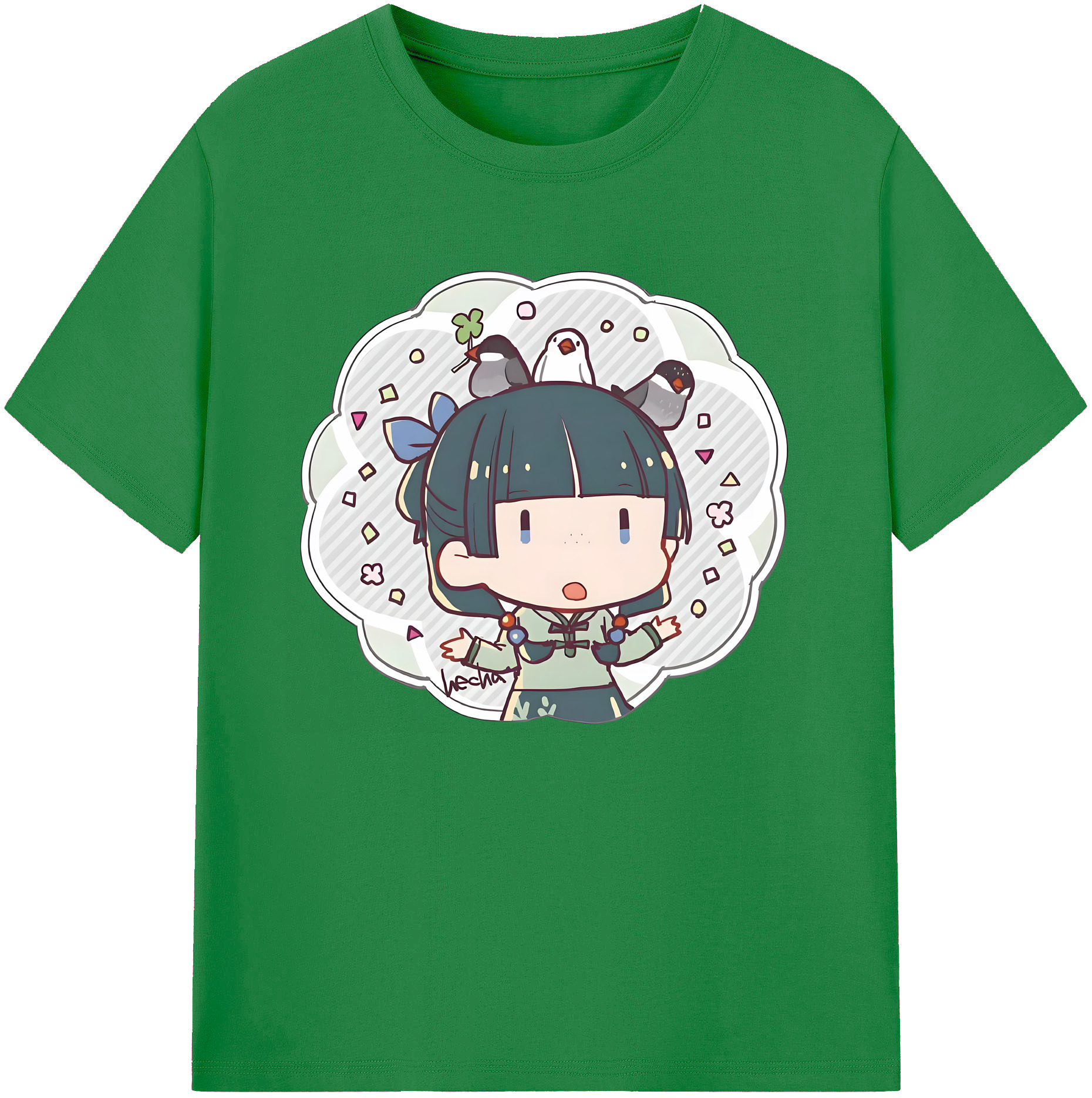 （画像用） 薬屋のひとりごと The Apothecary Diaries 綿100％ メンズ半袖Tシャツ｜肌触りやわらか＆通気性