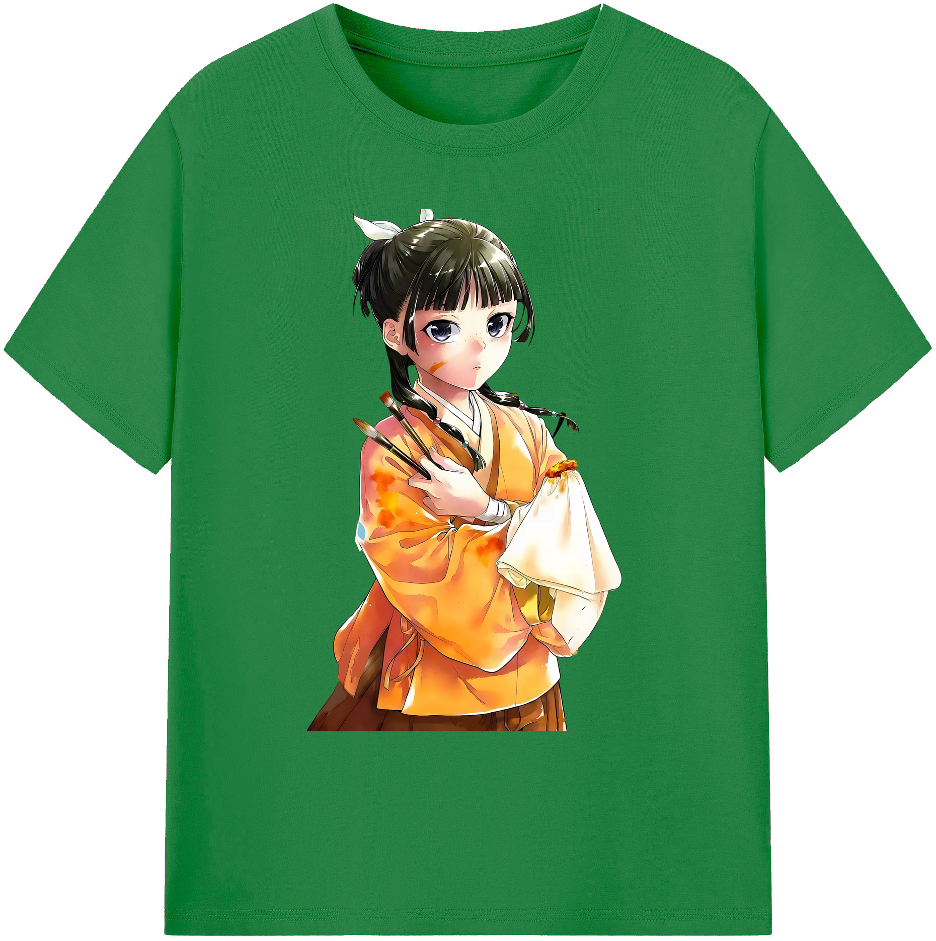 （画像用） 薬屋のひとりごと The Apothecary Diaries 綿100％ メンズ半袖Tシャツ｜肌触りやわらか＆通気性