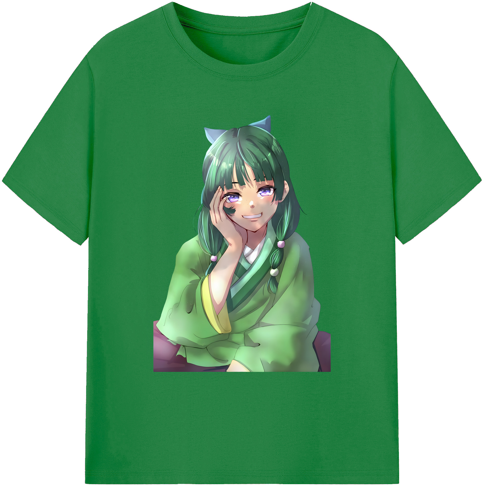 （画像用） 薬屋のひとりごと The Apothecary Diaries 綿100％ メンズ半袖Tシャツ｜肌触りやわらか＆通気性