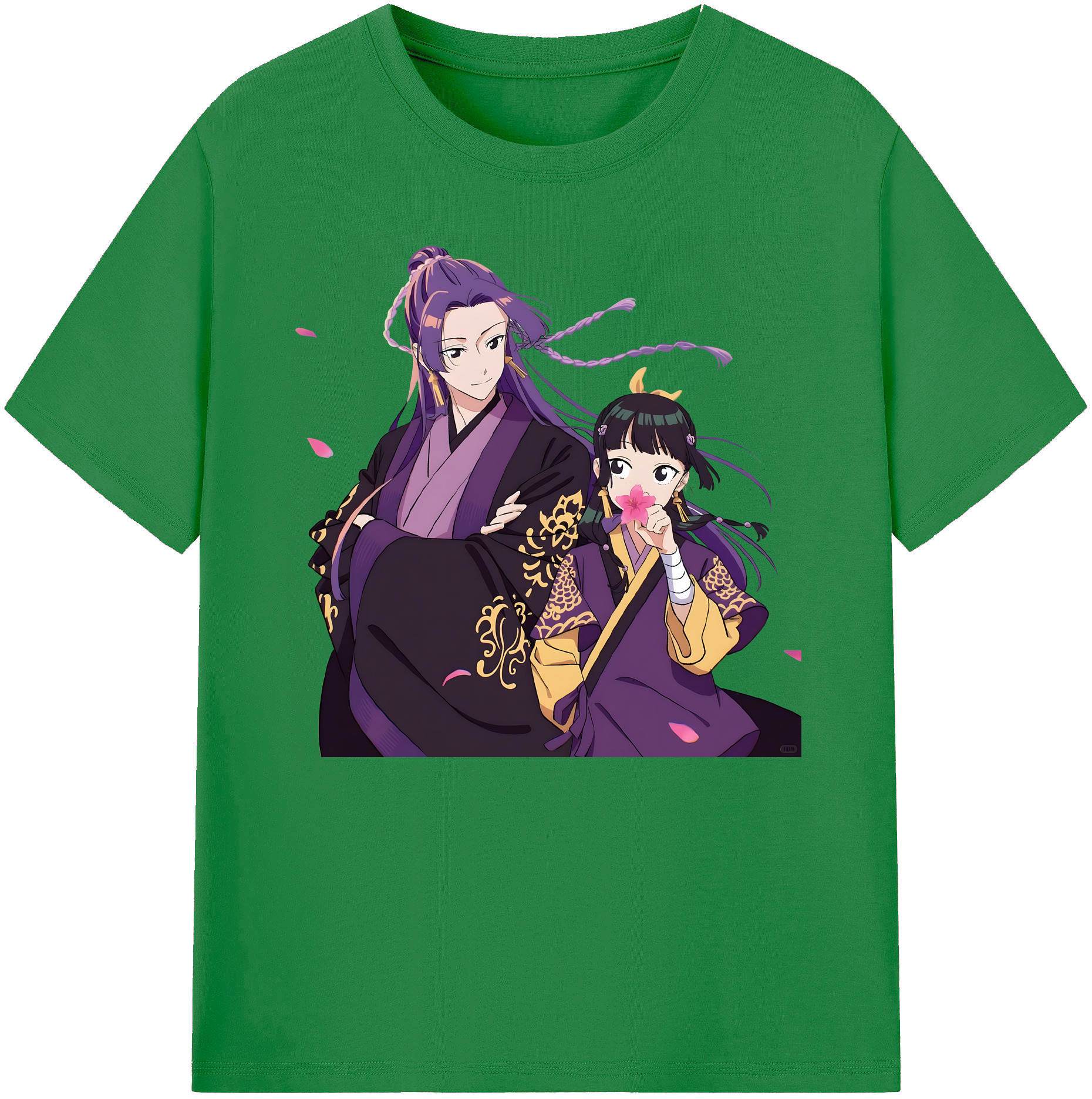 （画像用） 薬屋のひとりごと The Apothecary Diaries 綿100％ メンズ半袖Tシャツ｜肌触りやわらか＆通気性