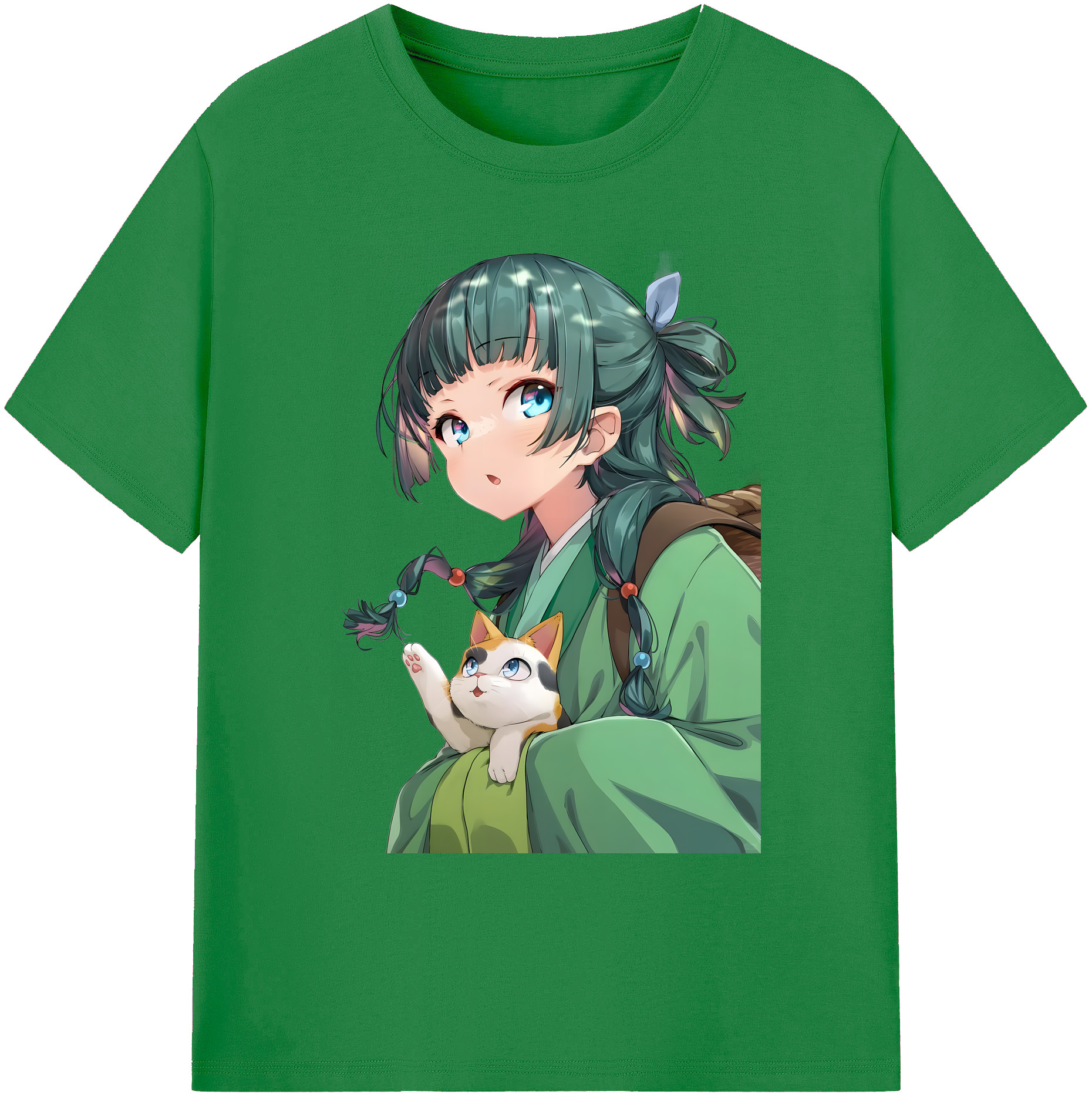 （画像用） 薬屋のひとりごと The Apothecary Diaries 綿100％ メンズ半袖Tシャツ｜肌触りやわらか＆通気性